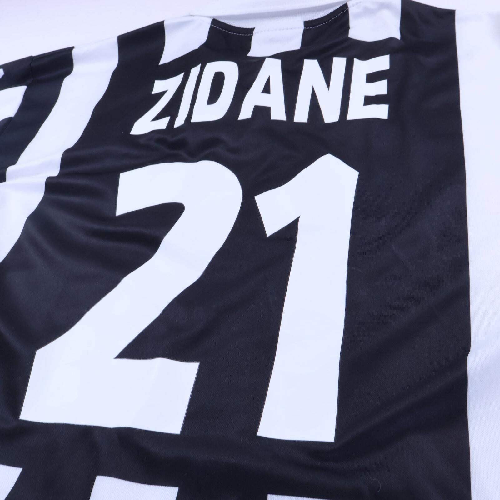 Juventus Zidane #21 1998/99 Home Shirt - XL