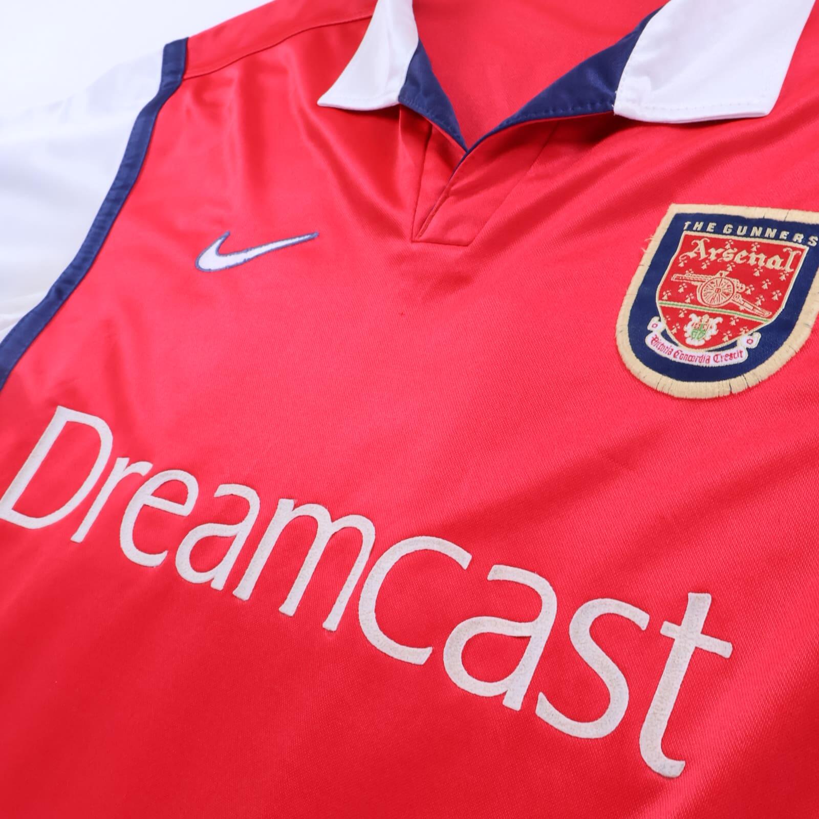 Arsenal Bergkamp #10 1999/00 Home Shirt - S