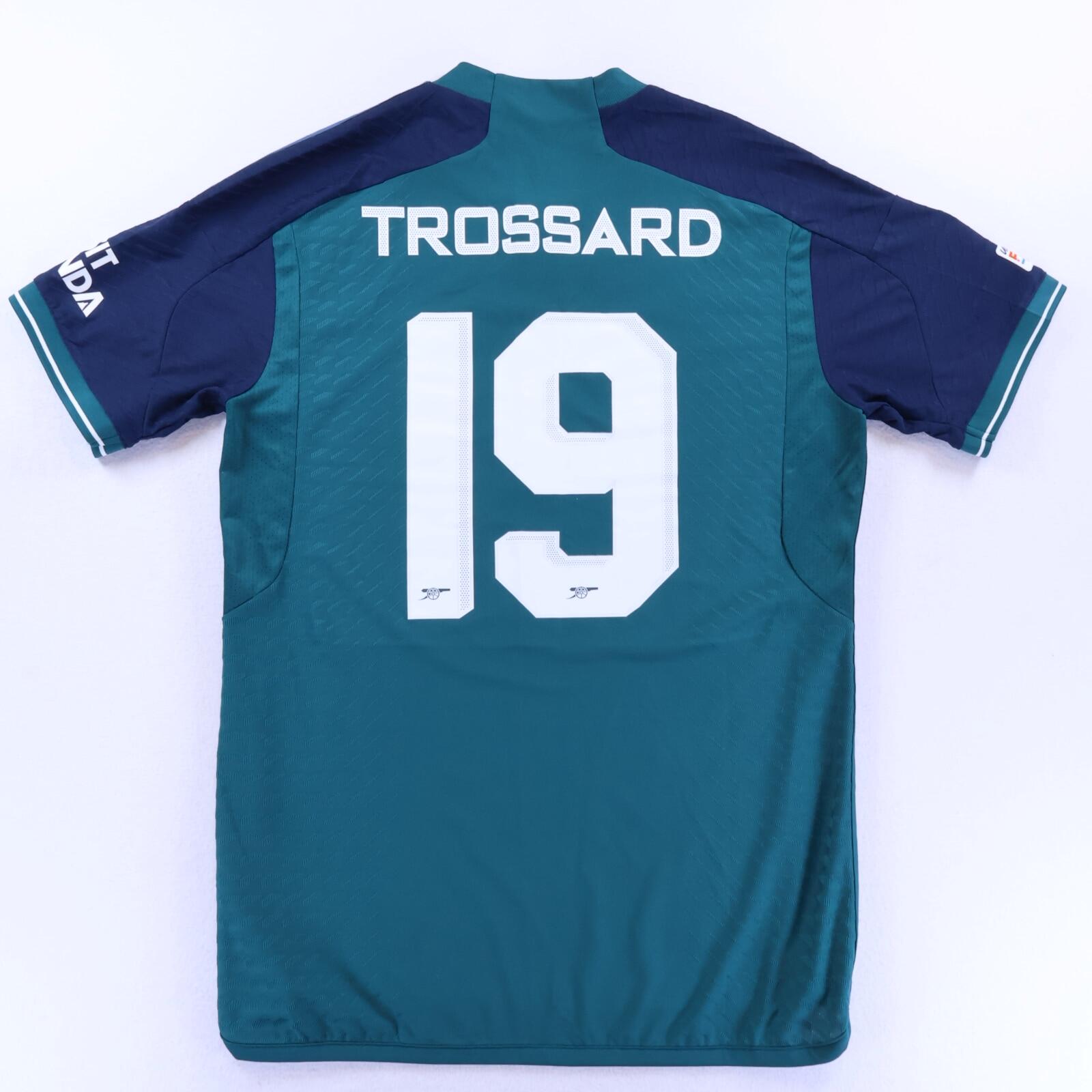 Arsenal Trossard #19 2023/24 Third Shirt - Player Issue - M