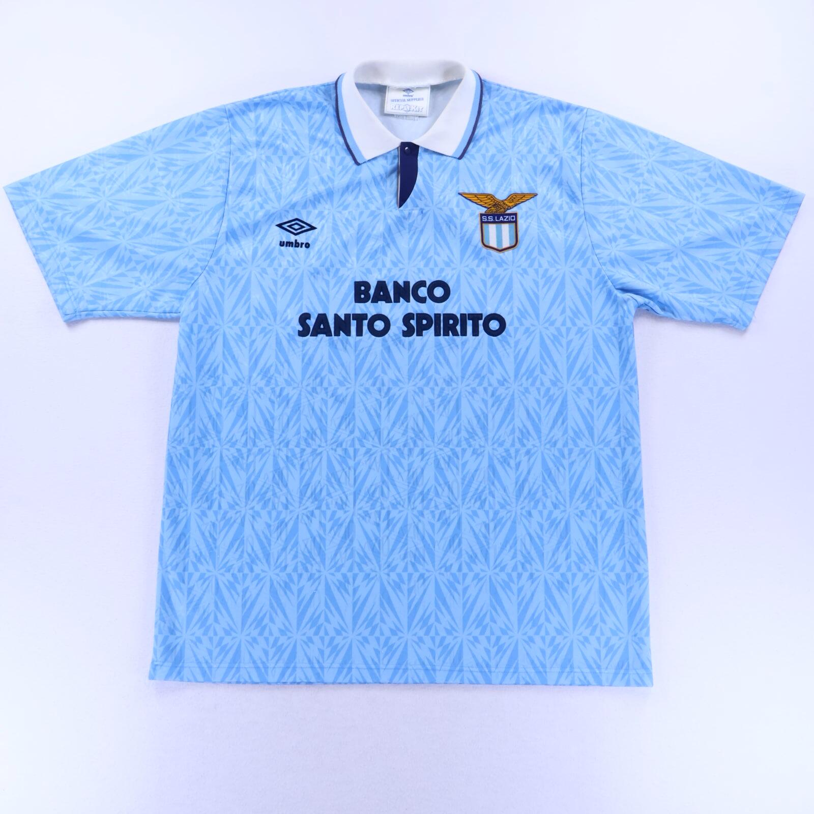 S.S Lazio 1991/92 Home Shirt - XL