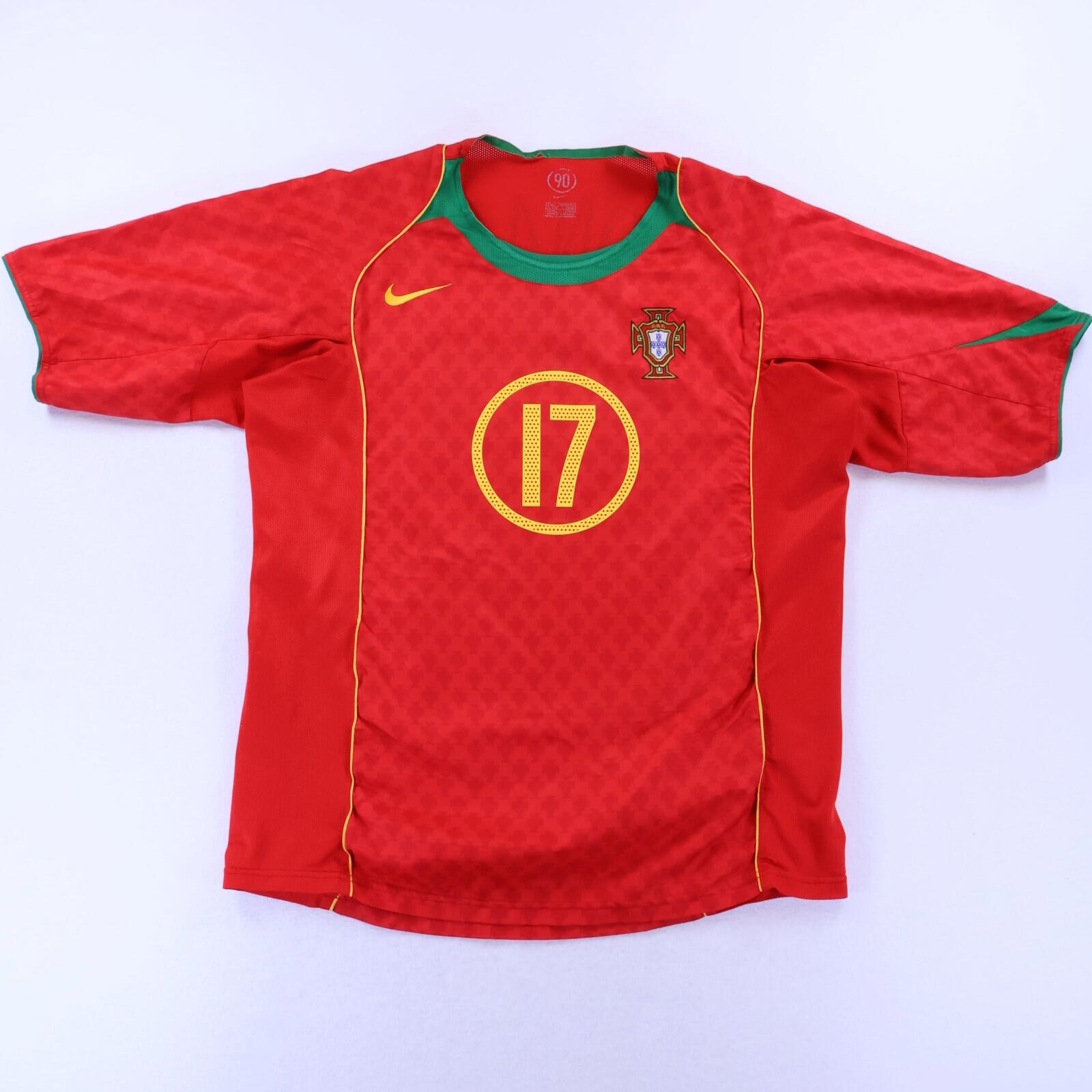 Portugal Ronaldo #17 2004/06 Home Shirt - XL