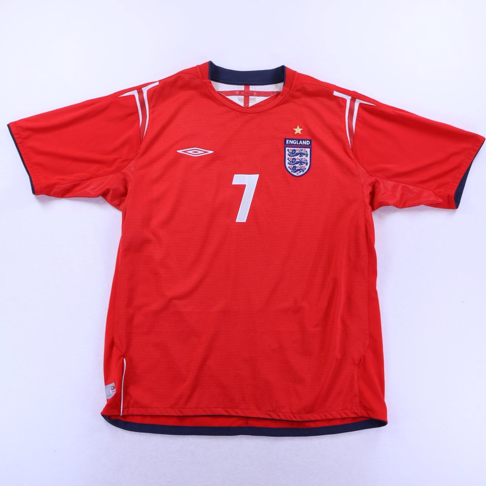 England Beckham #7 2004/06 Away Shirt - XL