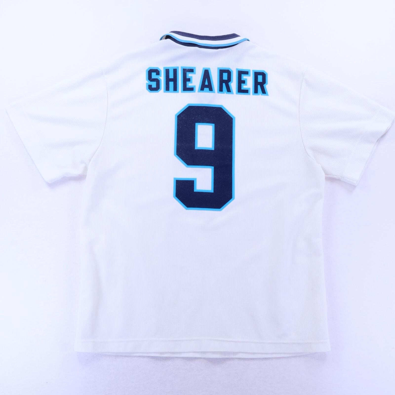 England Shearer #9 1995/97 Home Shirt - XL England Shearer #9 1995/97 Home Shirt - XL