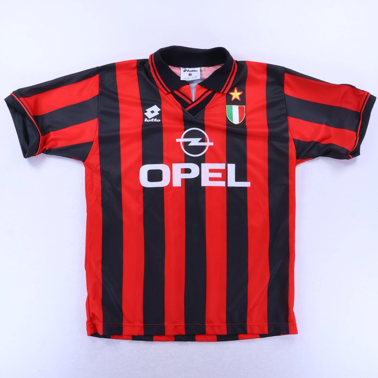 Ac Milan Baggio #18 1996/97 Home Shirt - M