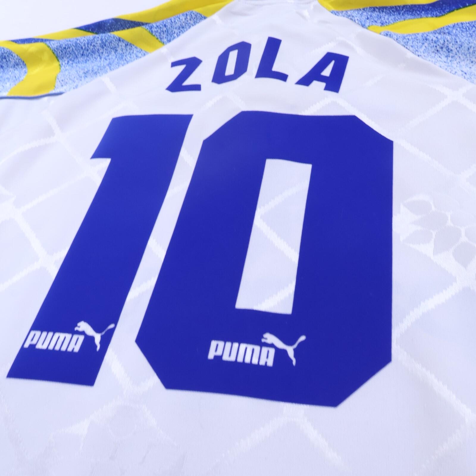 Parma Zola #10 1995/97 Home Shirt - L