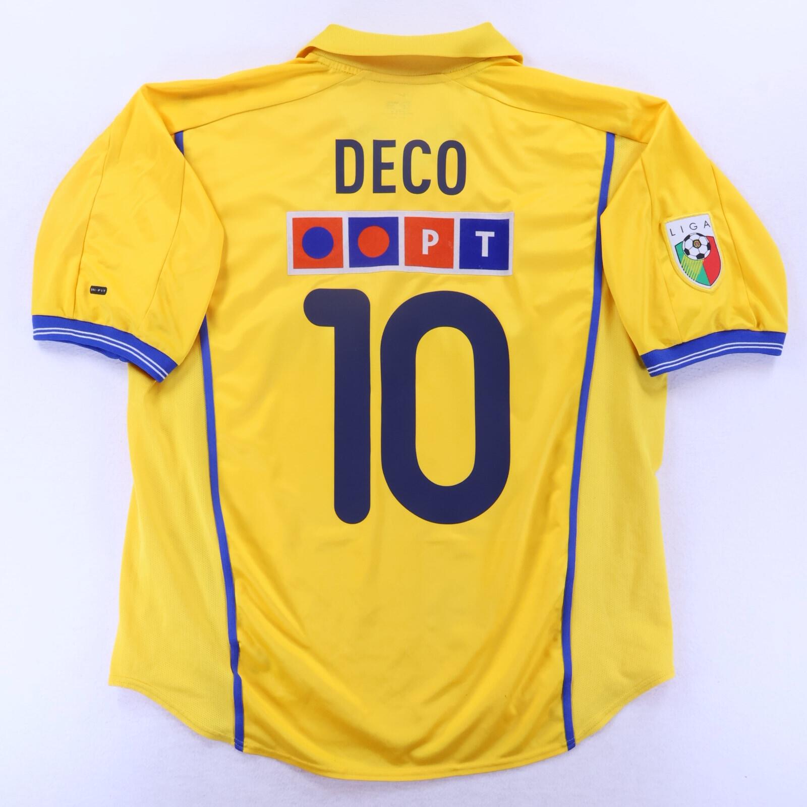 Fc Porto Deco #10 2000/01 Away Shirt - XL