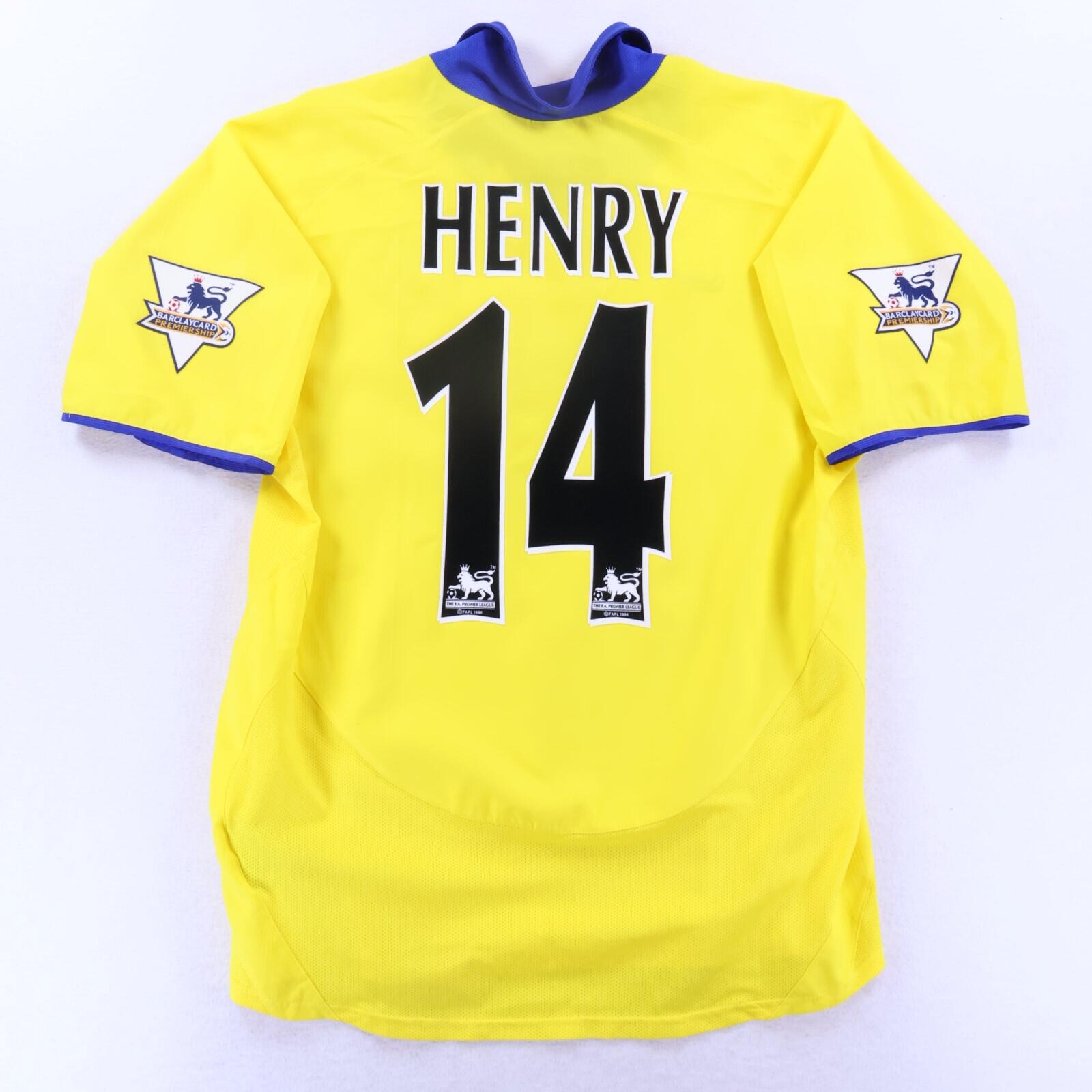 Arsenal Henry #14 2003/04 Away Shirt - L