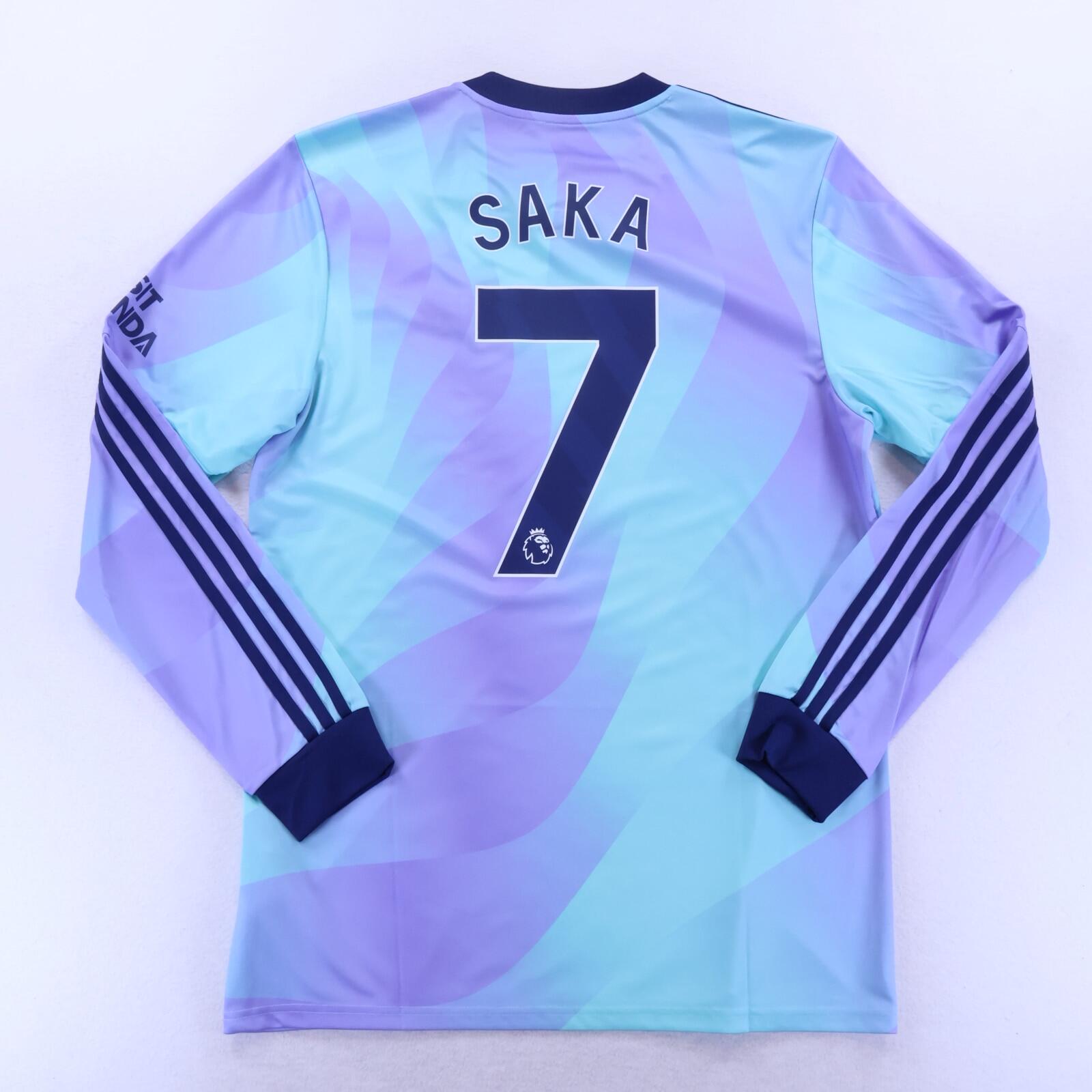 NWT* Arsenal Saka #7 2024/25 Third Shirt - Long Sleeve - L