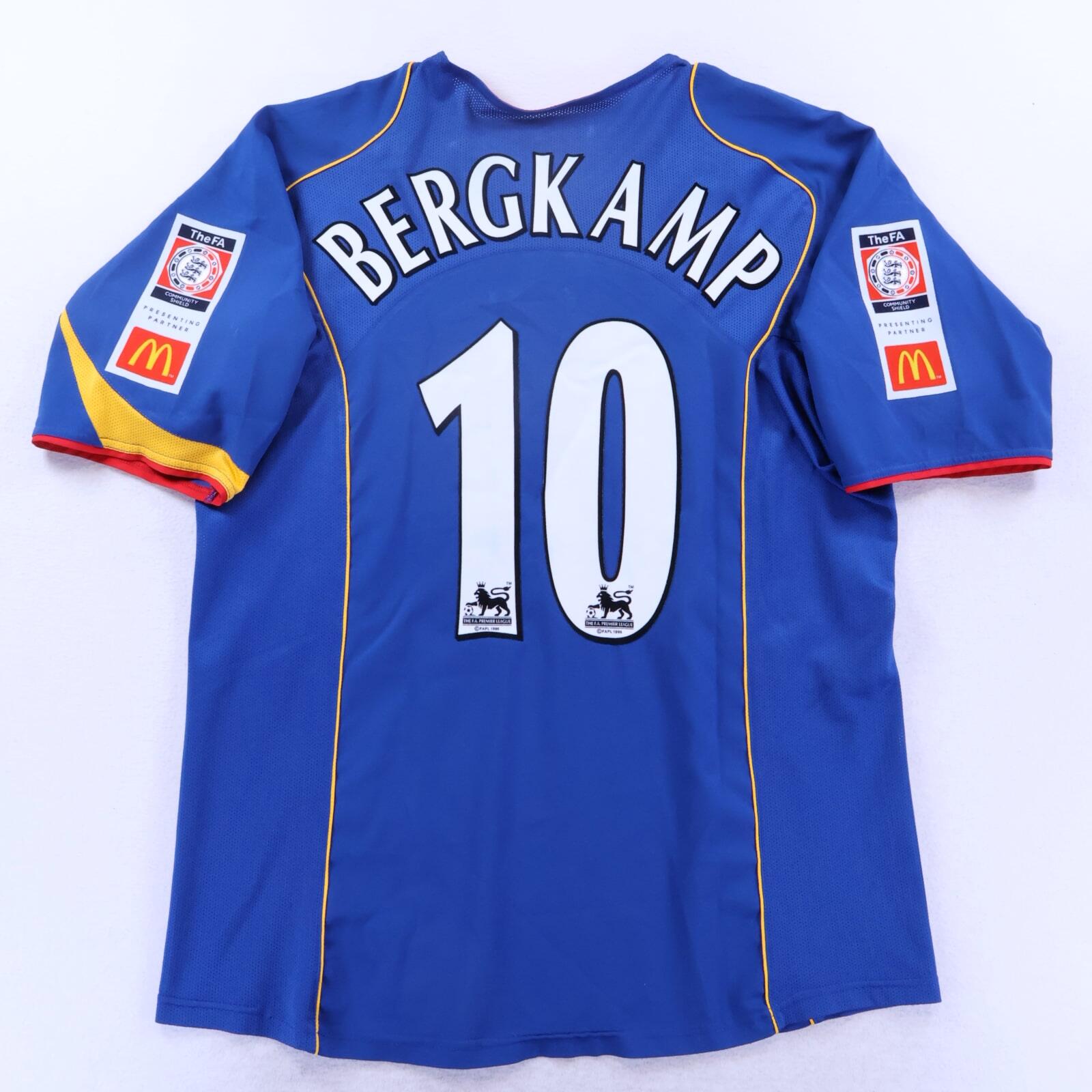 Arsenal Bergkamp #10 2004/05 Away Shirt - L