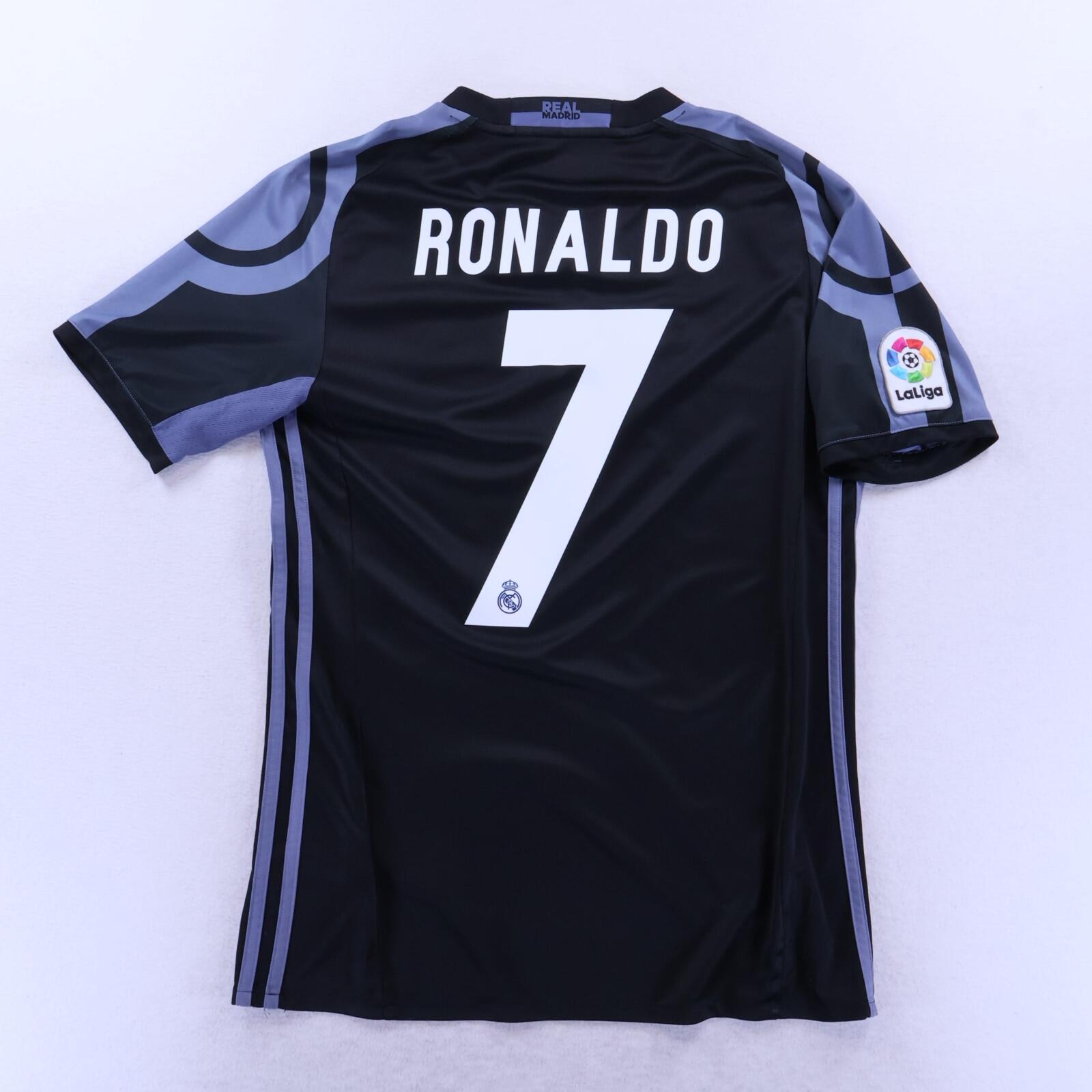 MINT* Real Madrid Ronaldo #7 2016/17 Third Shirt - S