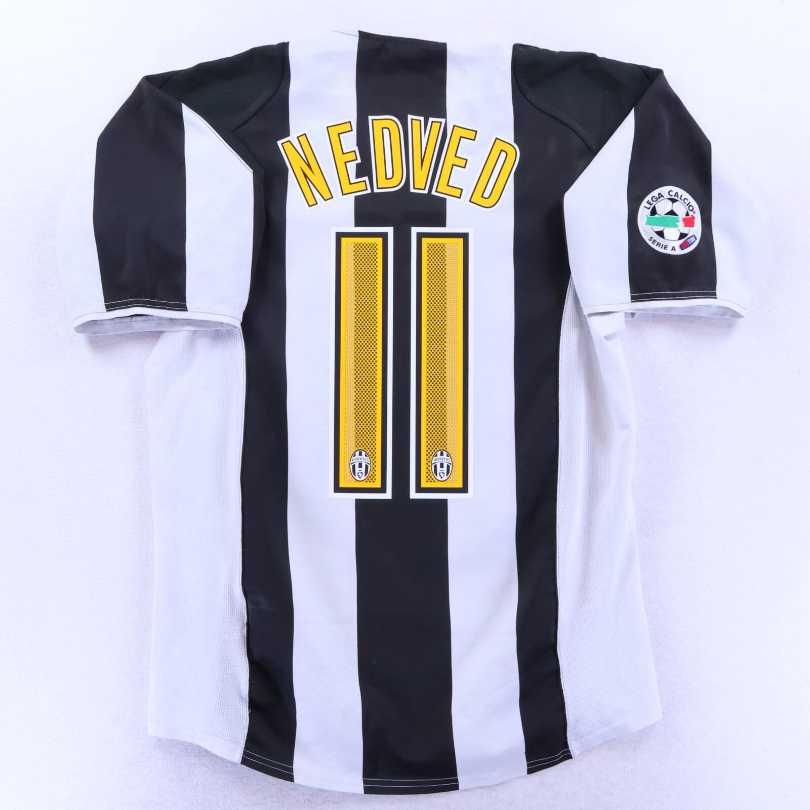 Juventus Nedved #11 2004/05 Home Shirt - L