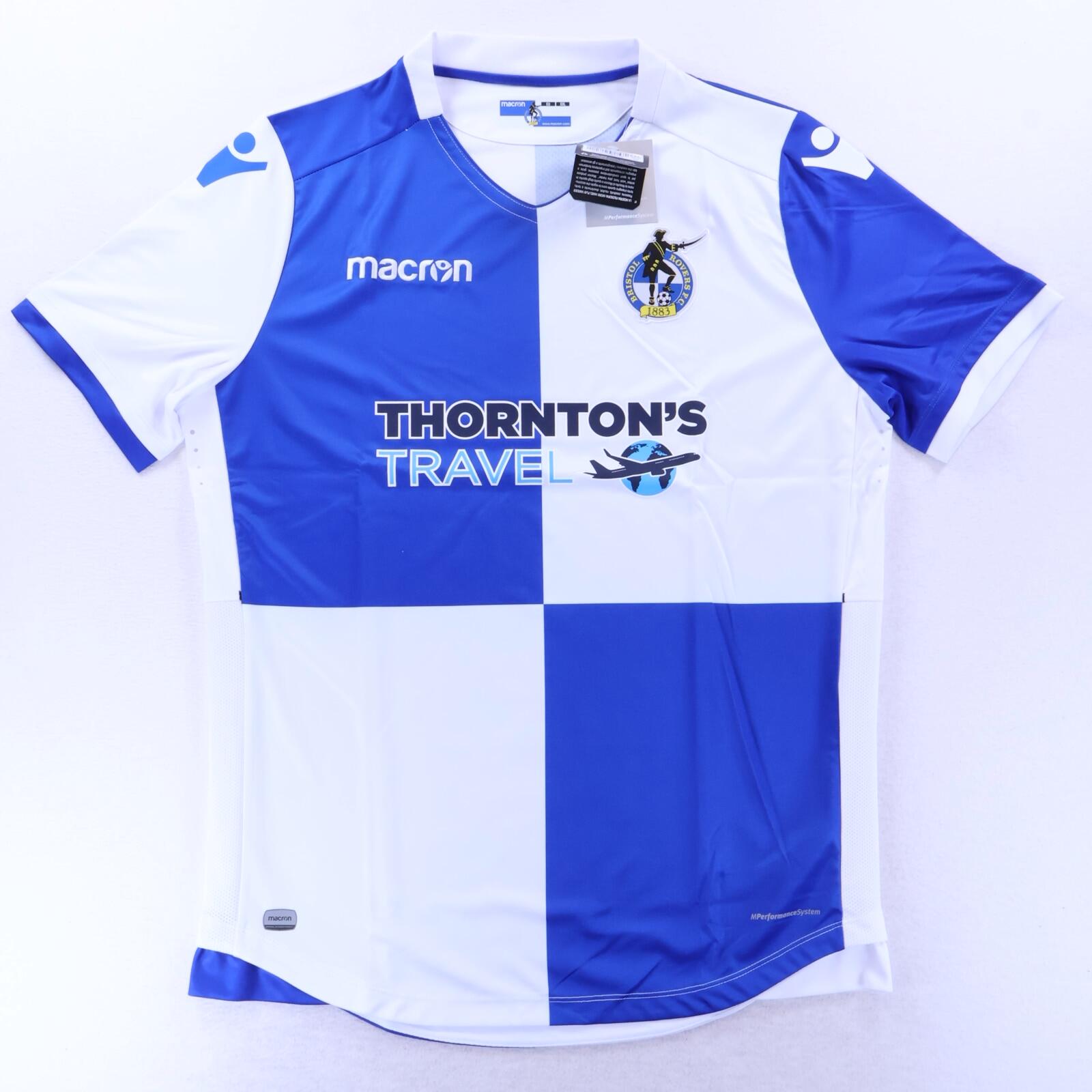 *NWT* Bristol Rovers 2017/18 Home Shirt - 2XL