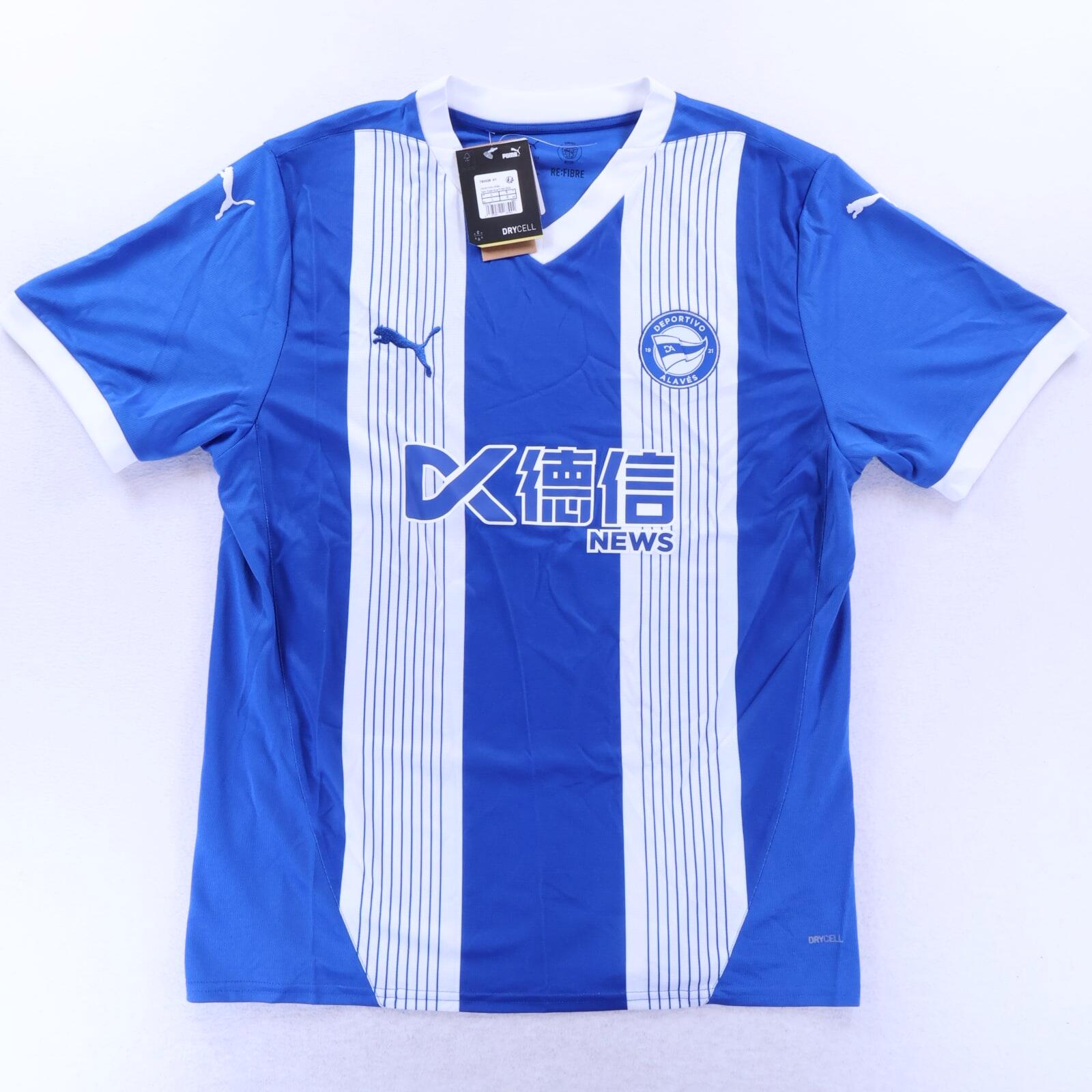 *NWT* Deportivo Alaves 2024/25 Home Shirt - L
