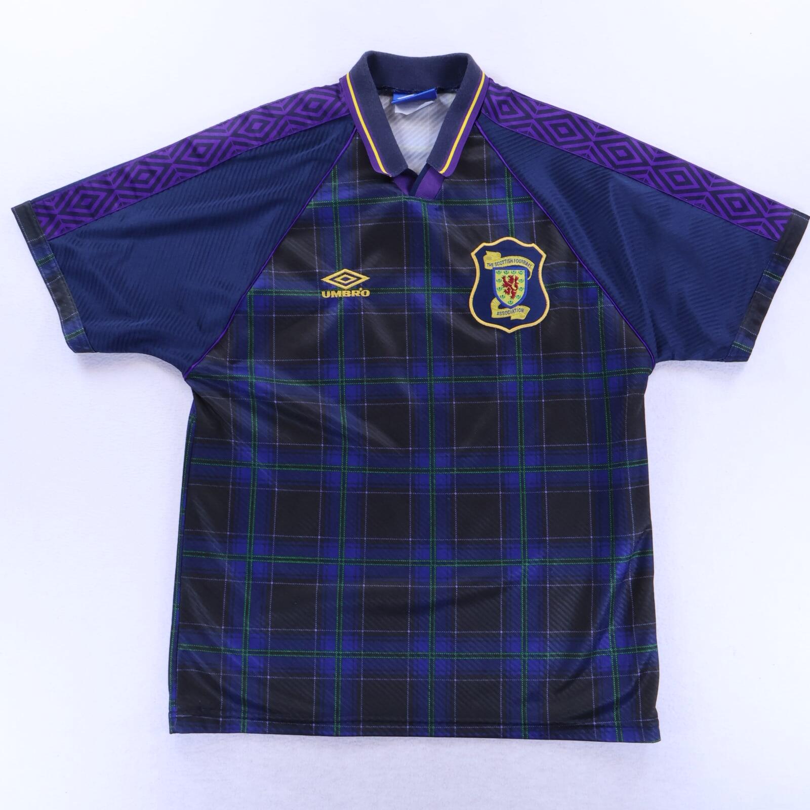 Scotland 1994/96 Home Shirt - L