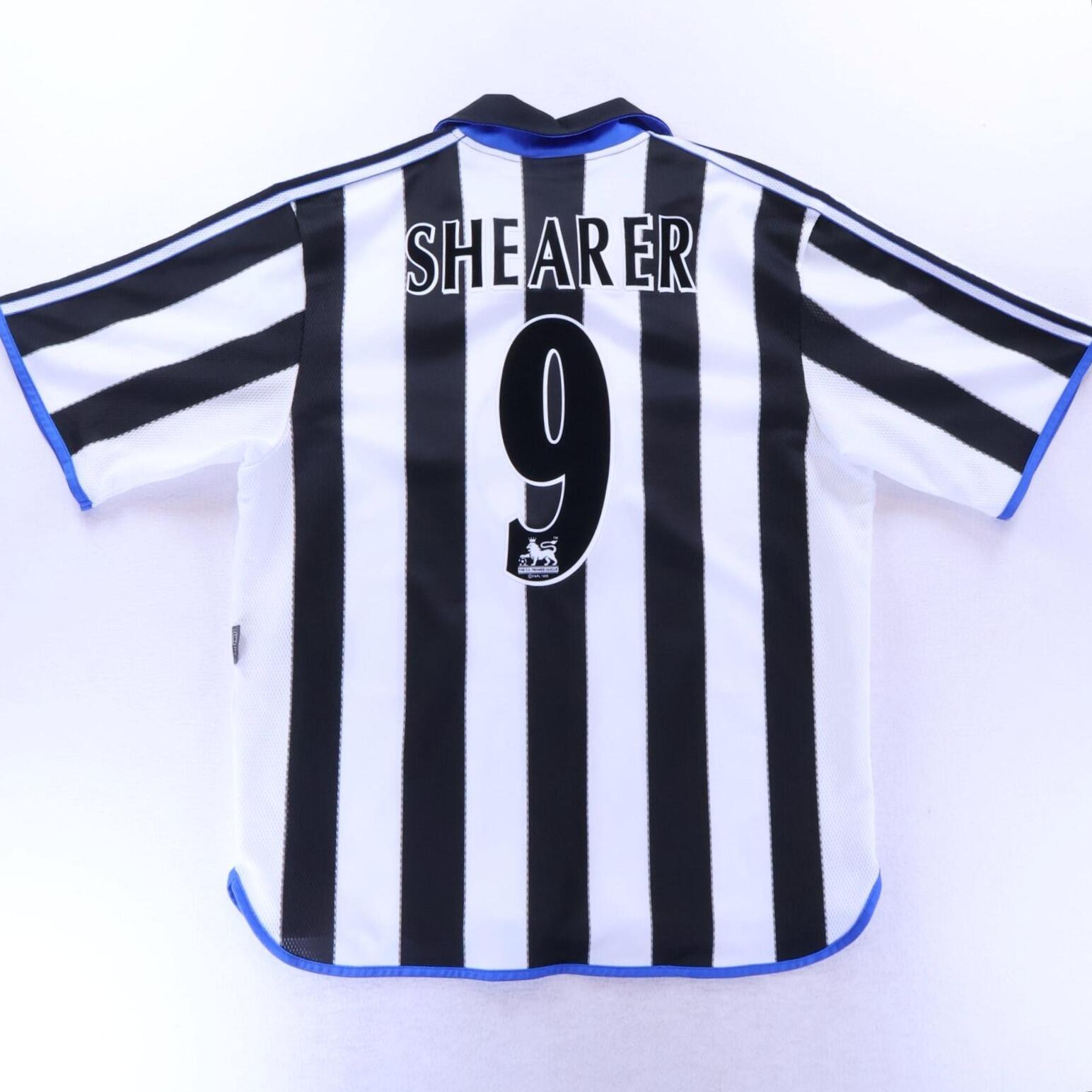 *MINT* Newcastle United Shearer #9 1999/00 Home Shirt - XL