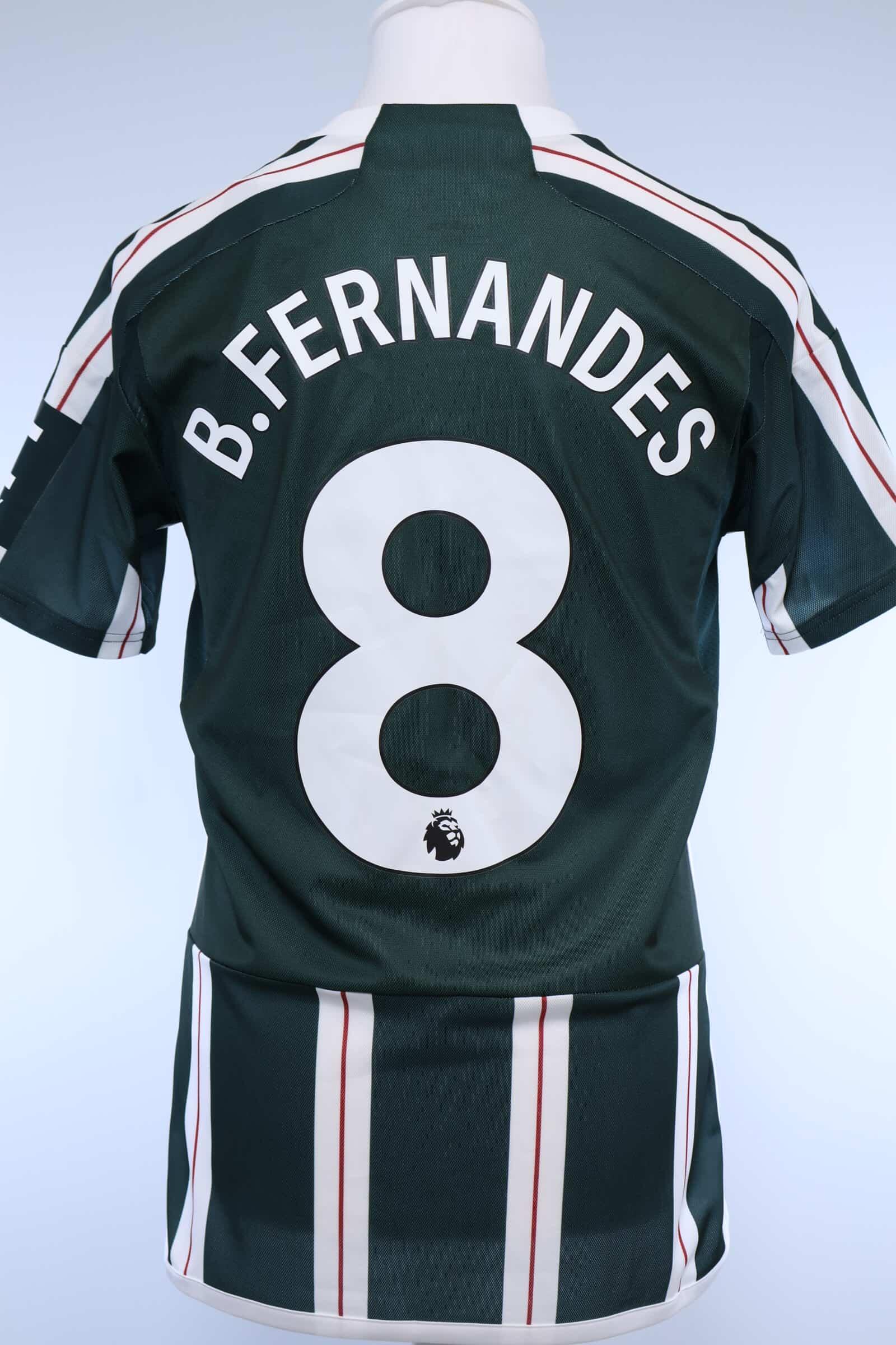 Manchester United 2023/24 B. Fernandes #8 Away Shirt - SAuthentic Original Football Shirt