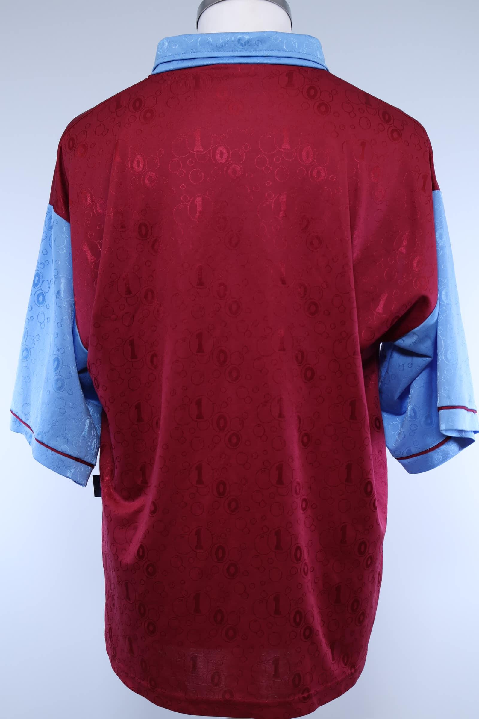 West Ham United 1995/97 Home Shirt - L Authenic Original Football Shirt