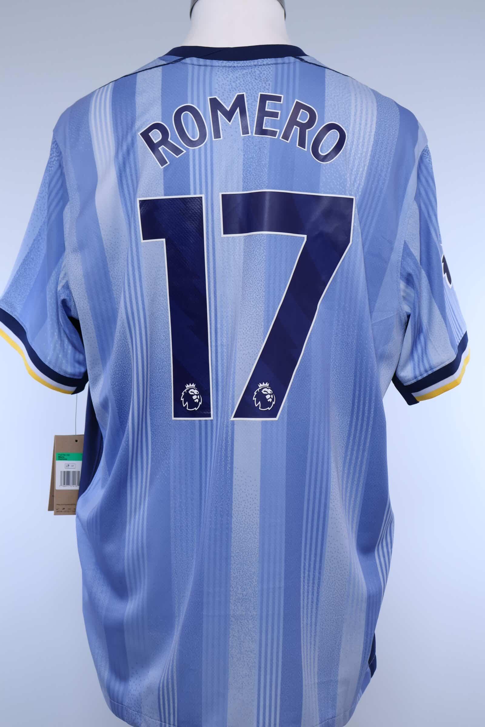 Tottenham Hotspur 2024/25 Romero #17 Away Shirt - XLAuthentic Original Football Shirt
