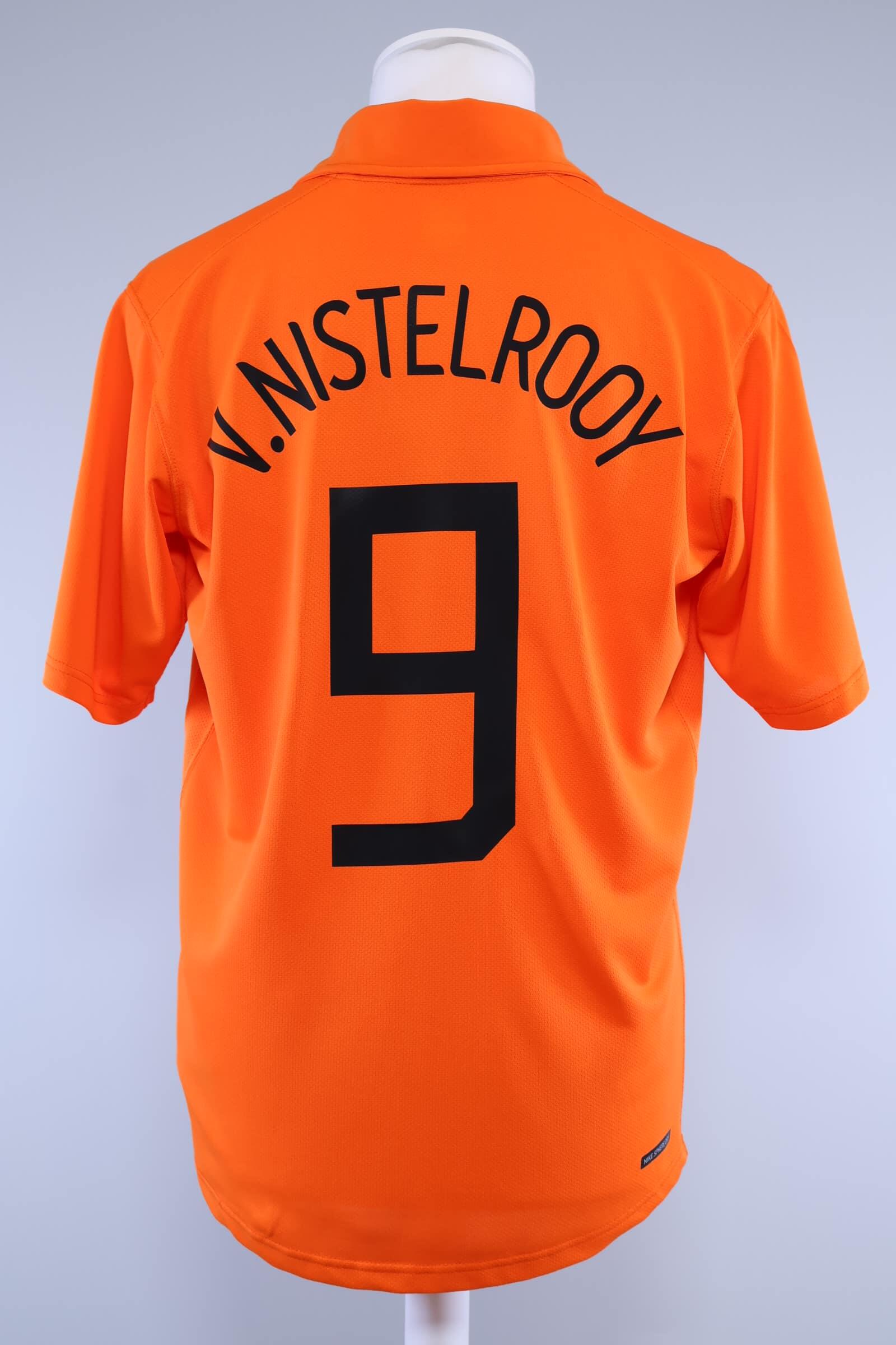 2006/08 - NETHERLANDS - V. NISTELROOY - #9 - HOME SHIRT - M