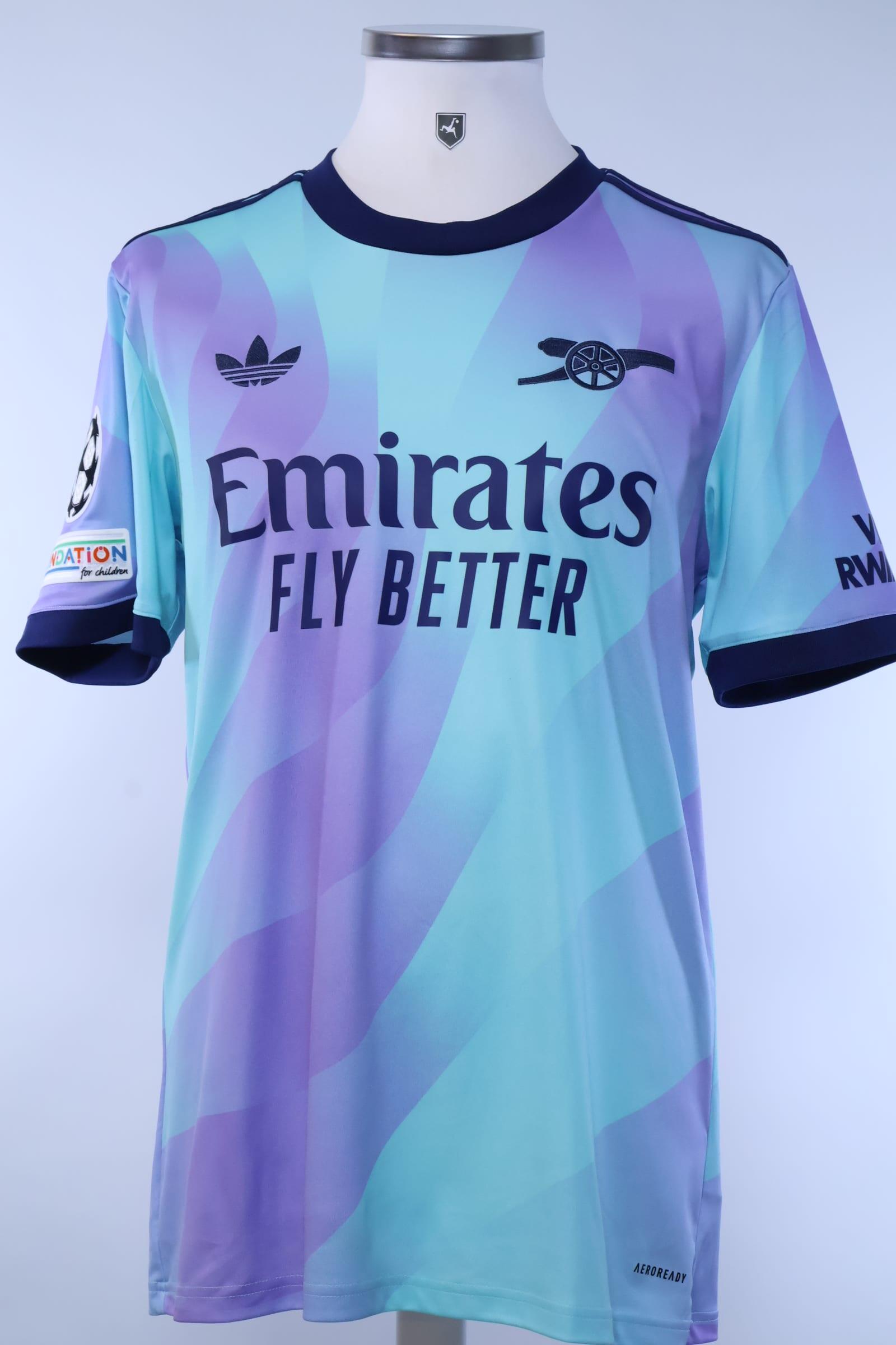2024/25 - ARSENAL - SALIBA - #2 - THIRD SHIRT - M