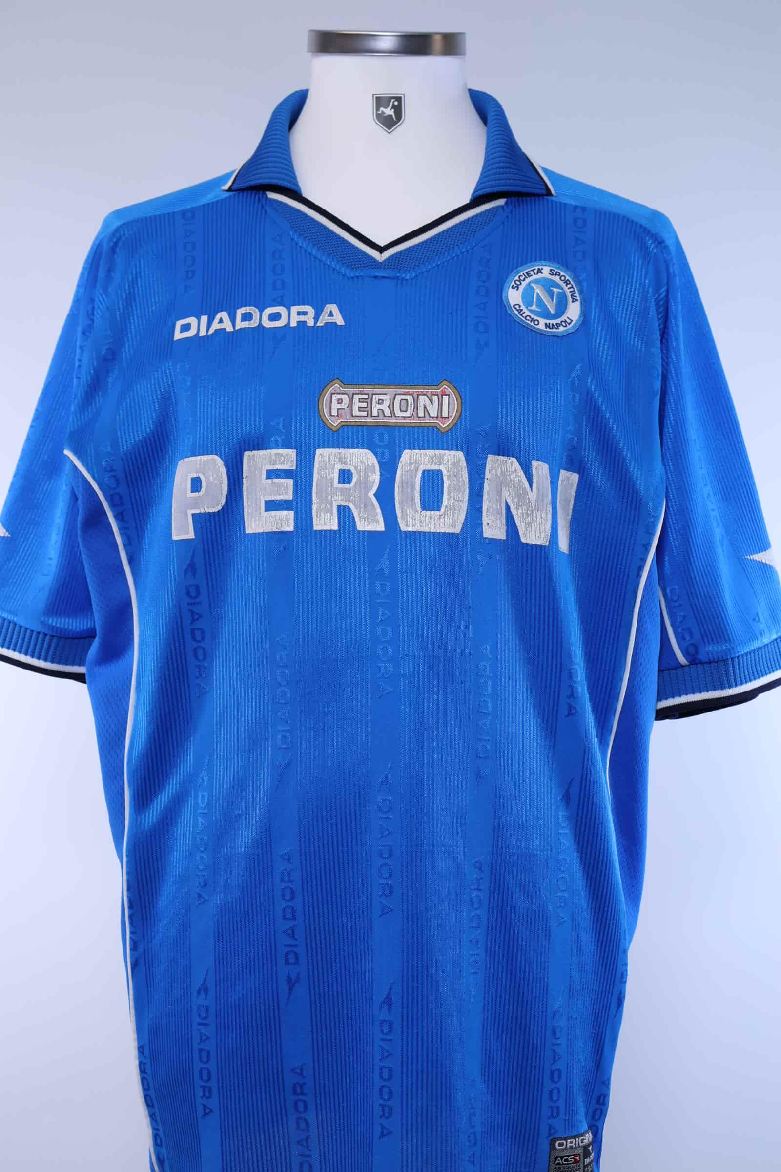 Napoli 2000/01 Home Shirt - XLAuthentic Original Football Shirt