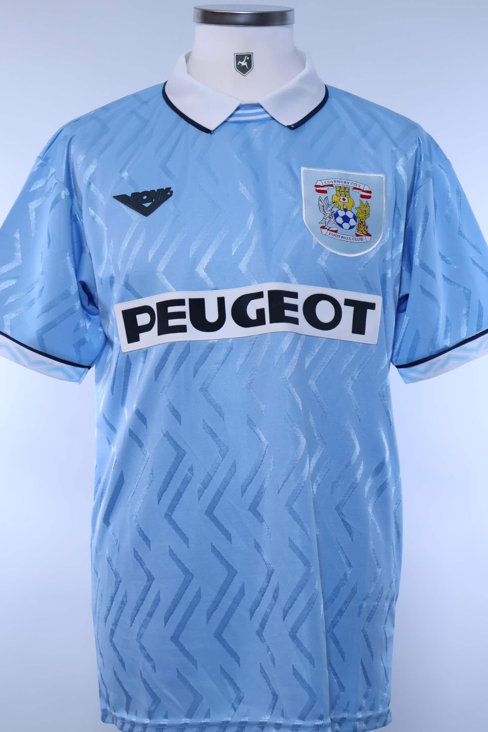 Coventry City F.C 1994/95 Home Shirt - LAuthentic Original Football Shirt