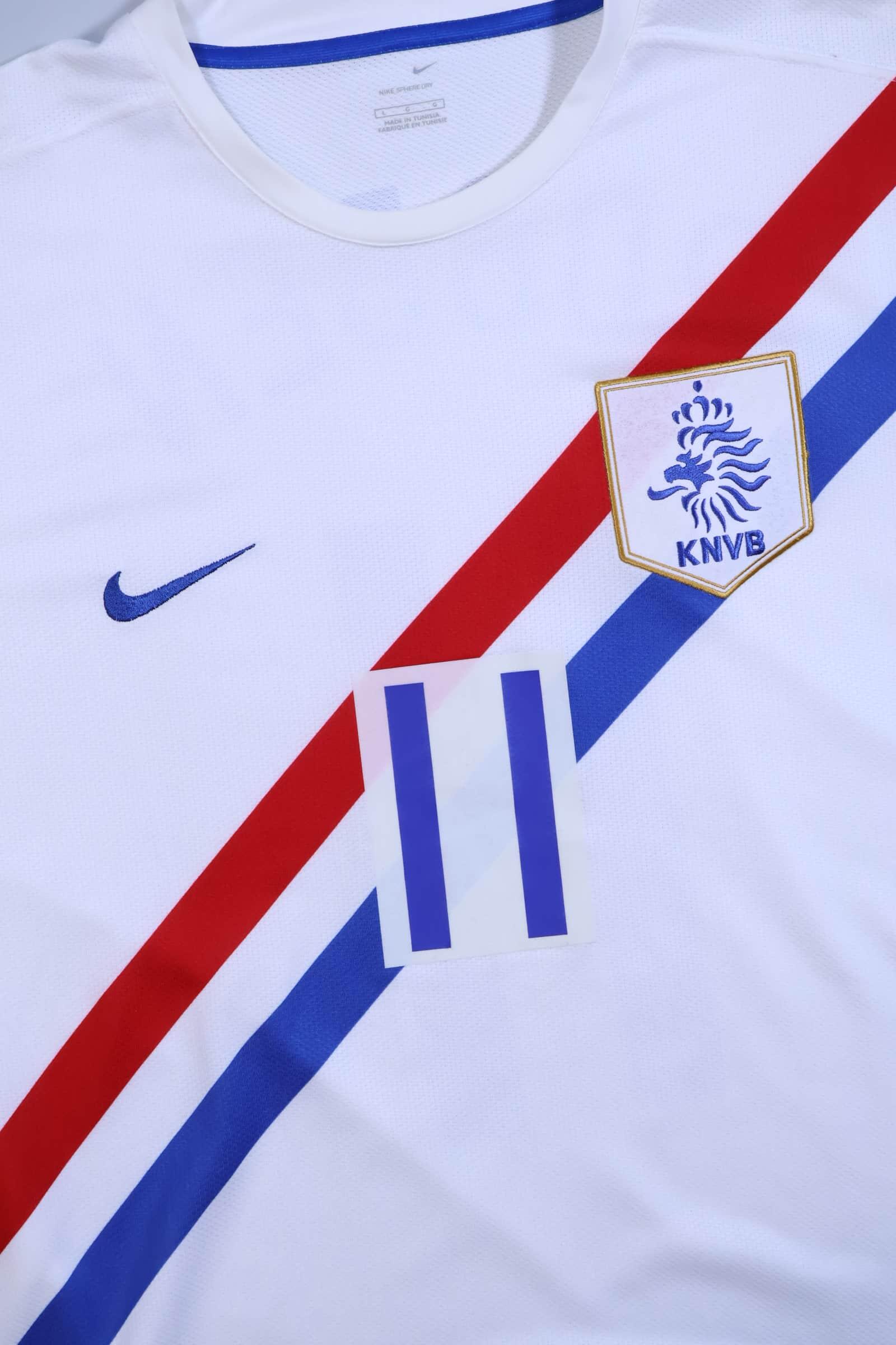 Netherlands 2006/08 Robben #11 Away Shirt - L Authenic Original Football Shirt
