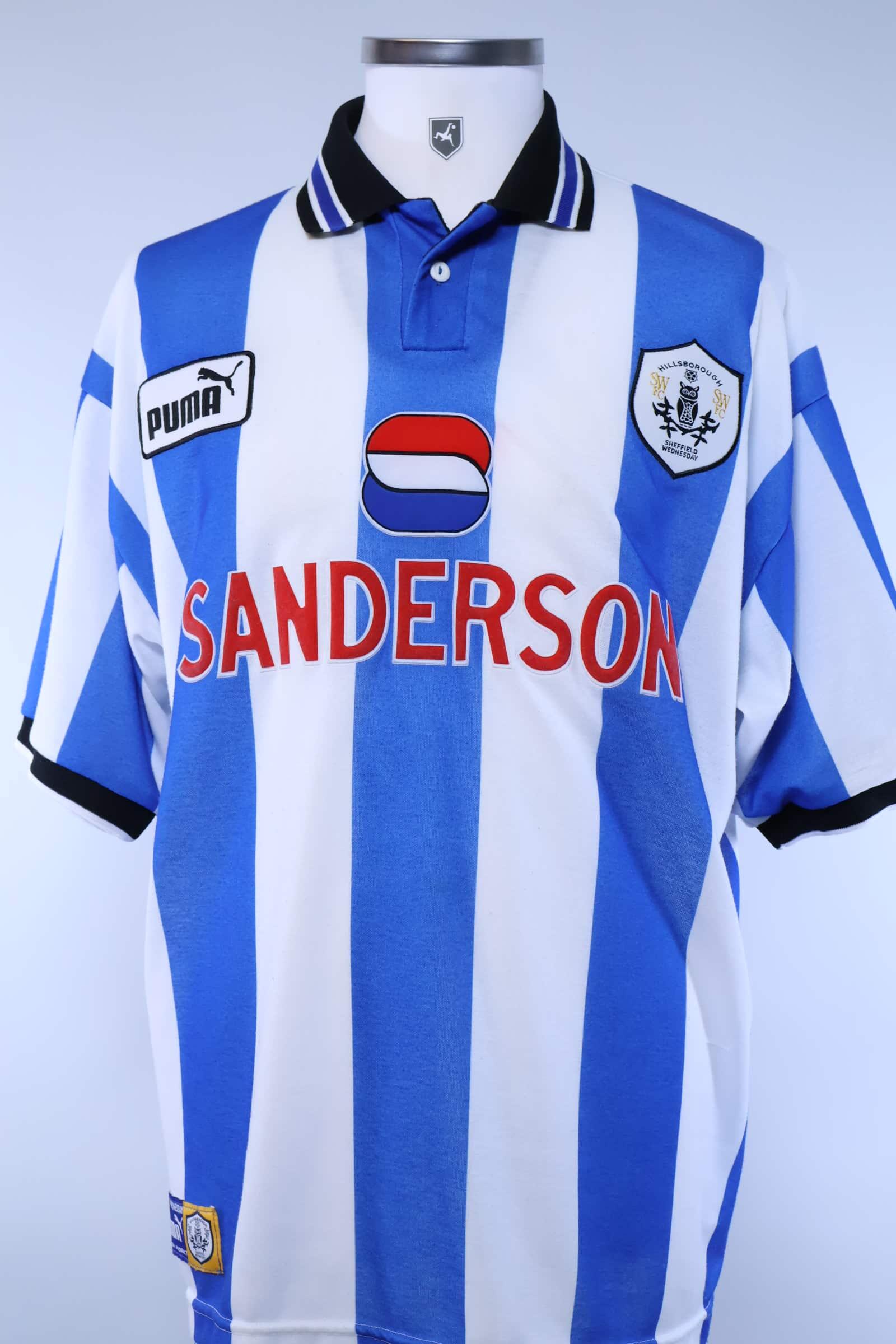 Sheffield Wednesday 1997/99 Home Shirt - LAuthentic Original Football Shirt