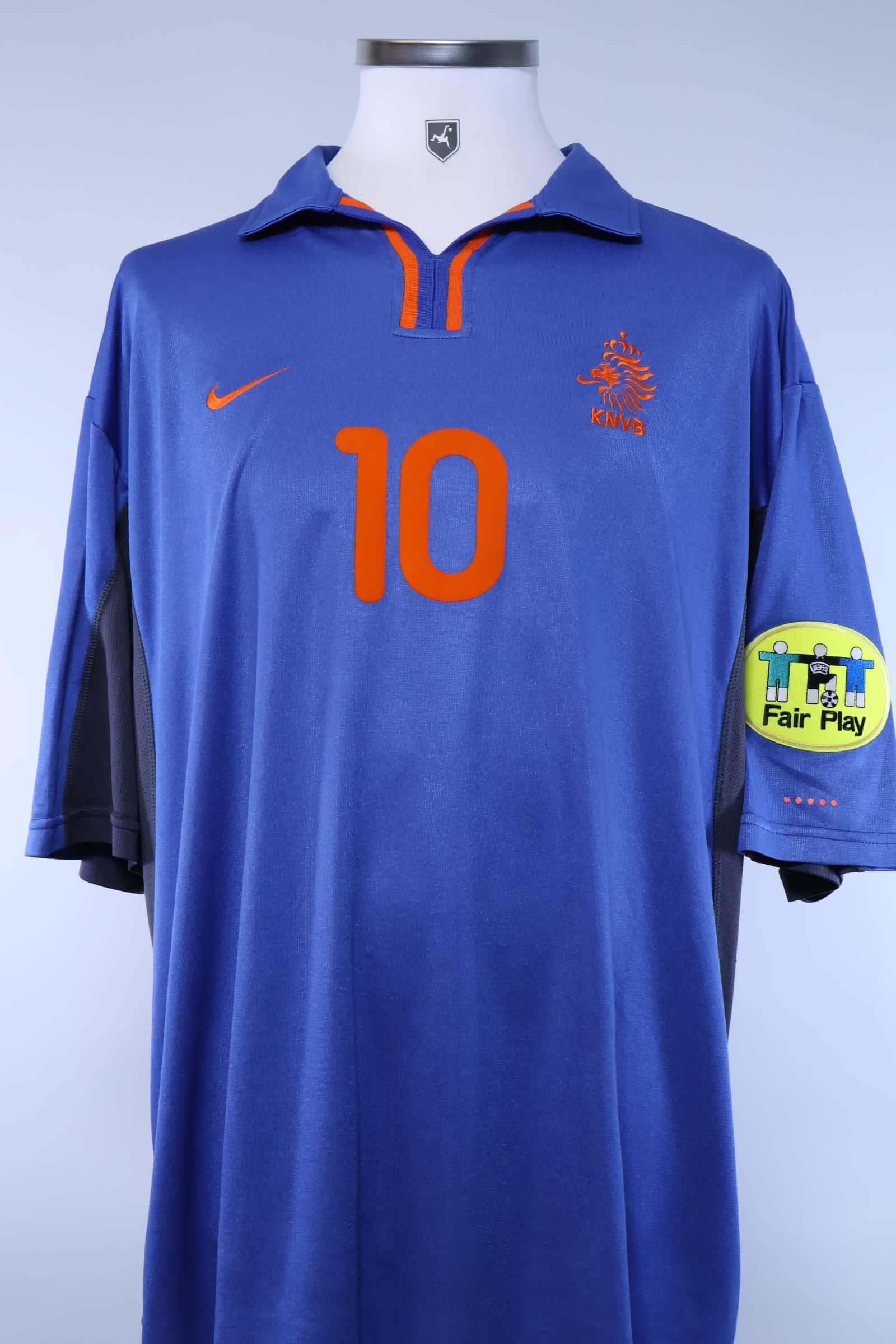 2000/02 - NETHERLANDS - BERGKAMP - #10 - AWAY SHIRT - XXL