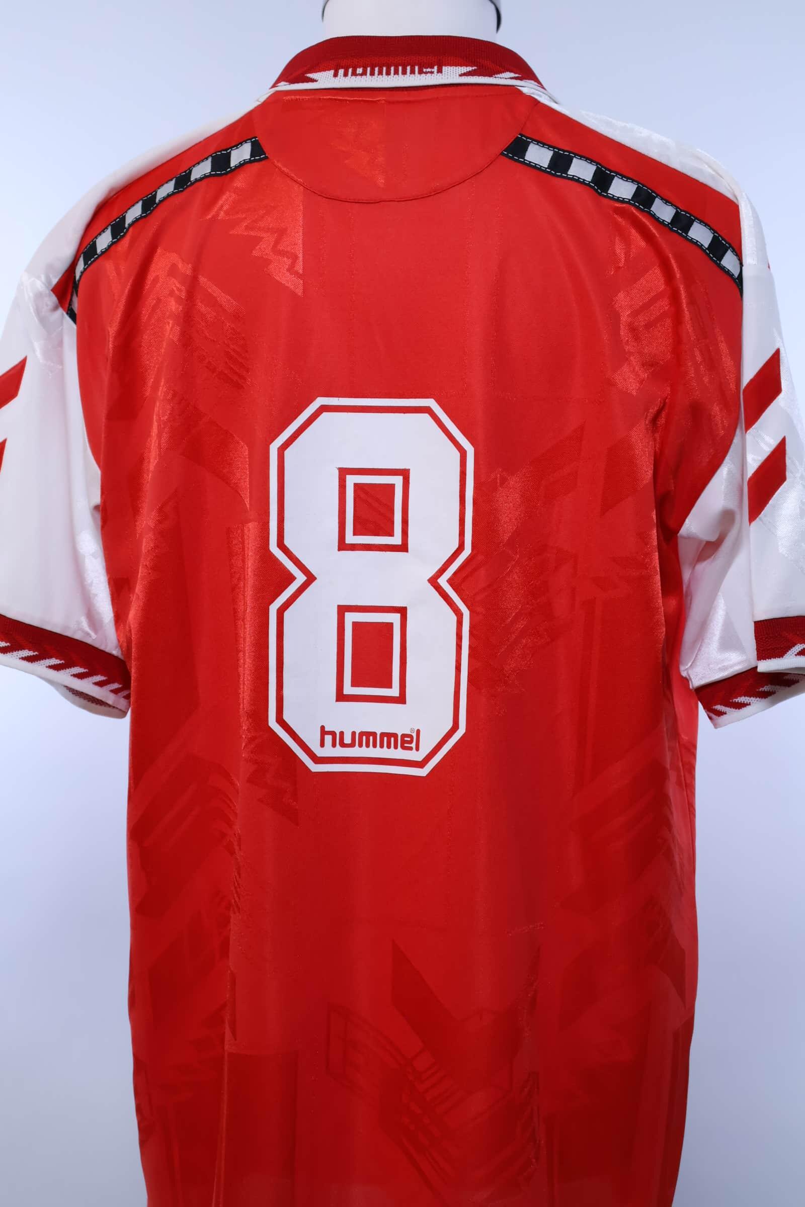 Denmark 1996/98 #8 Home Shirt - L Authenic Original Football Shirt