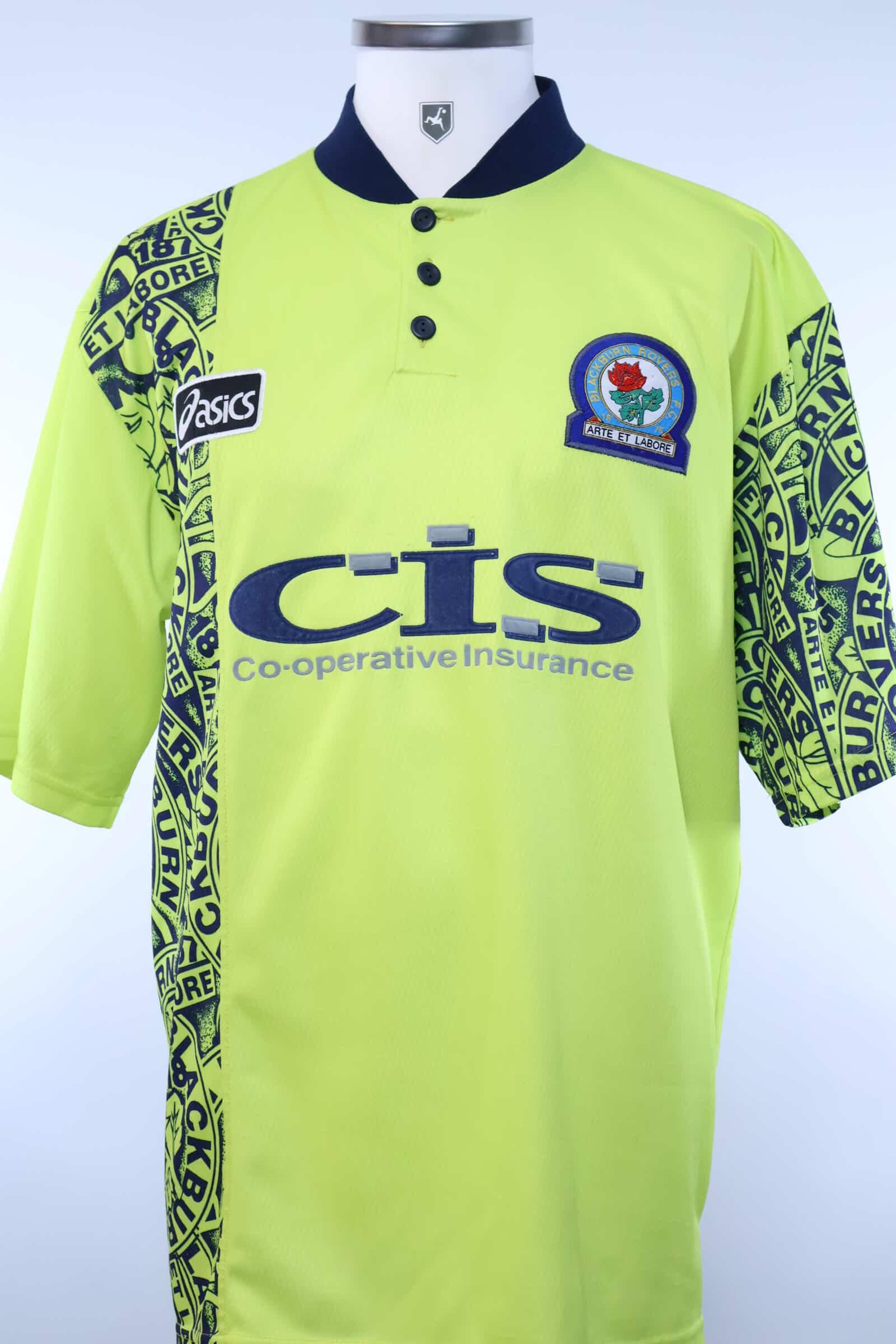1996/97 - BLACKBURN ROVERS - AWAY SHIRT - L