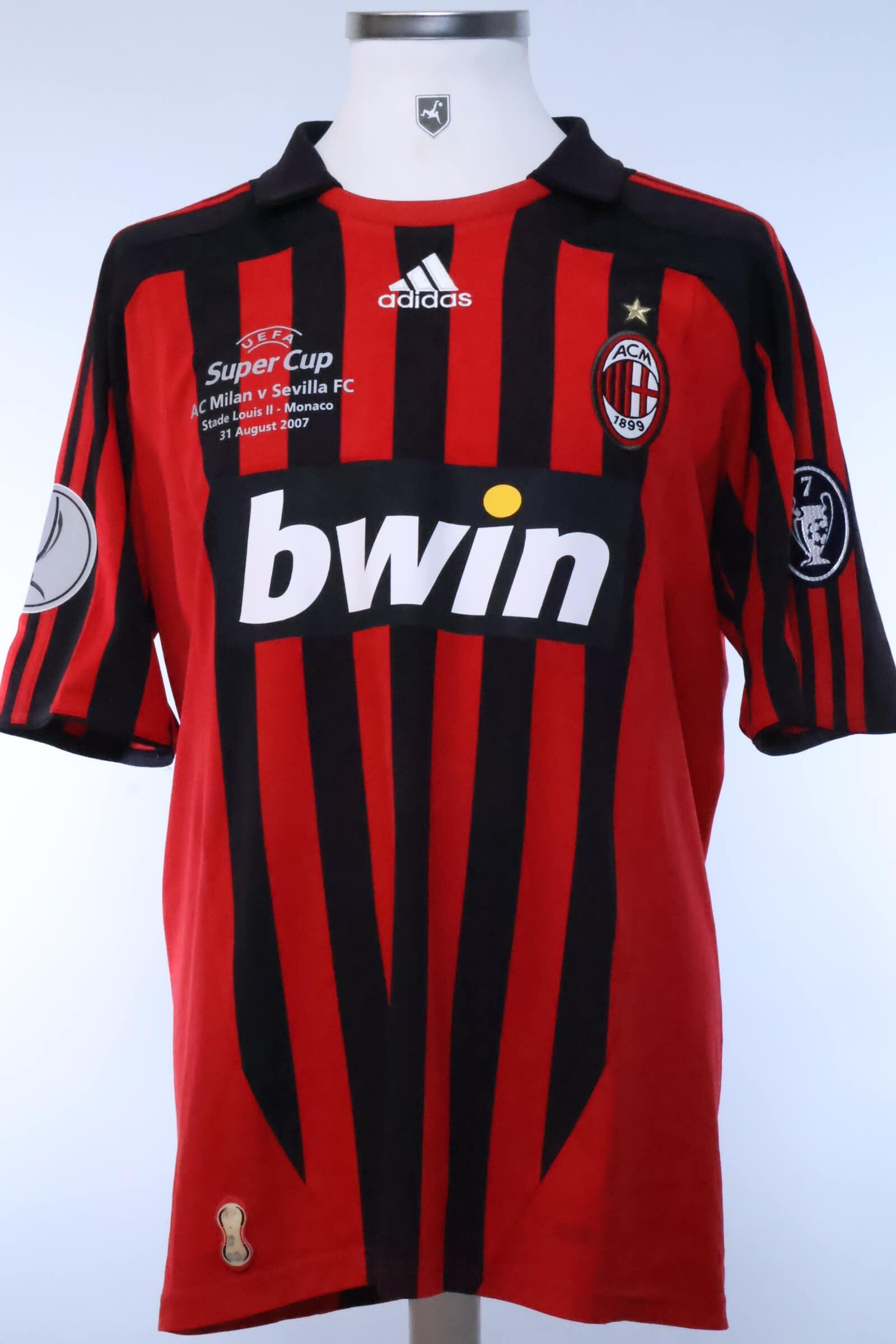2007/08 - AC MILAN - RONALDO - #99 - HOME SHIRT - L