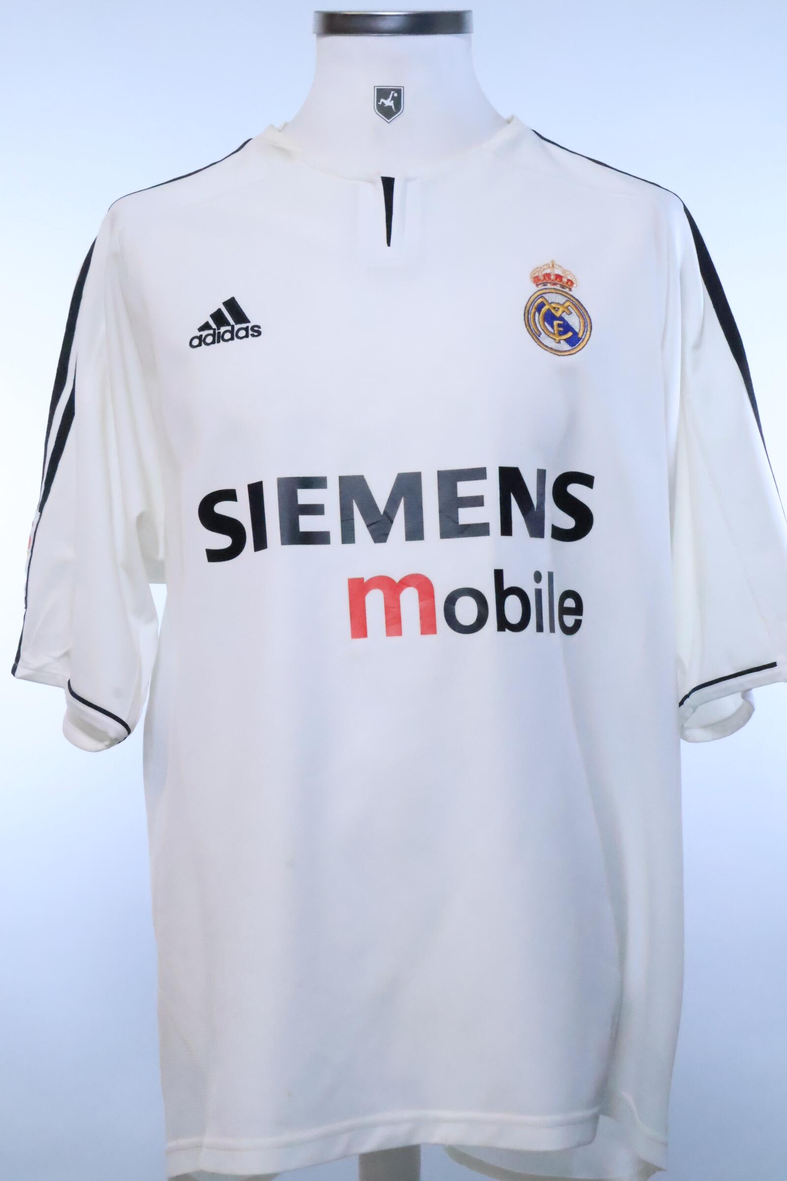 Real Madrid 2003/04 Raul #7 Home Shirt - XL Authenic Original Football Shirt