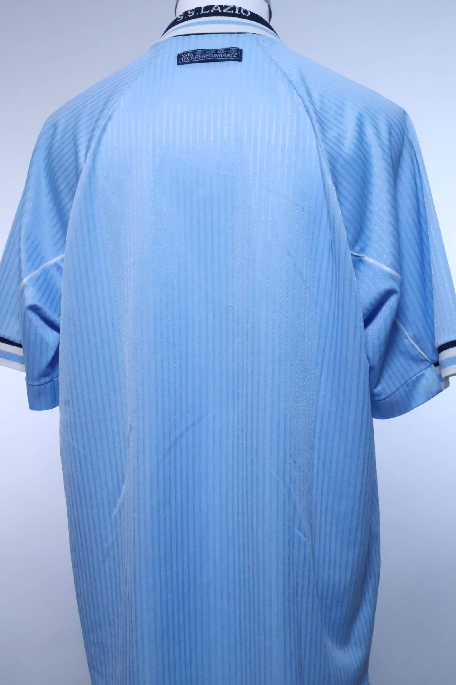 S.S Lazio 1997/98 Home Shirt - XL- BACK