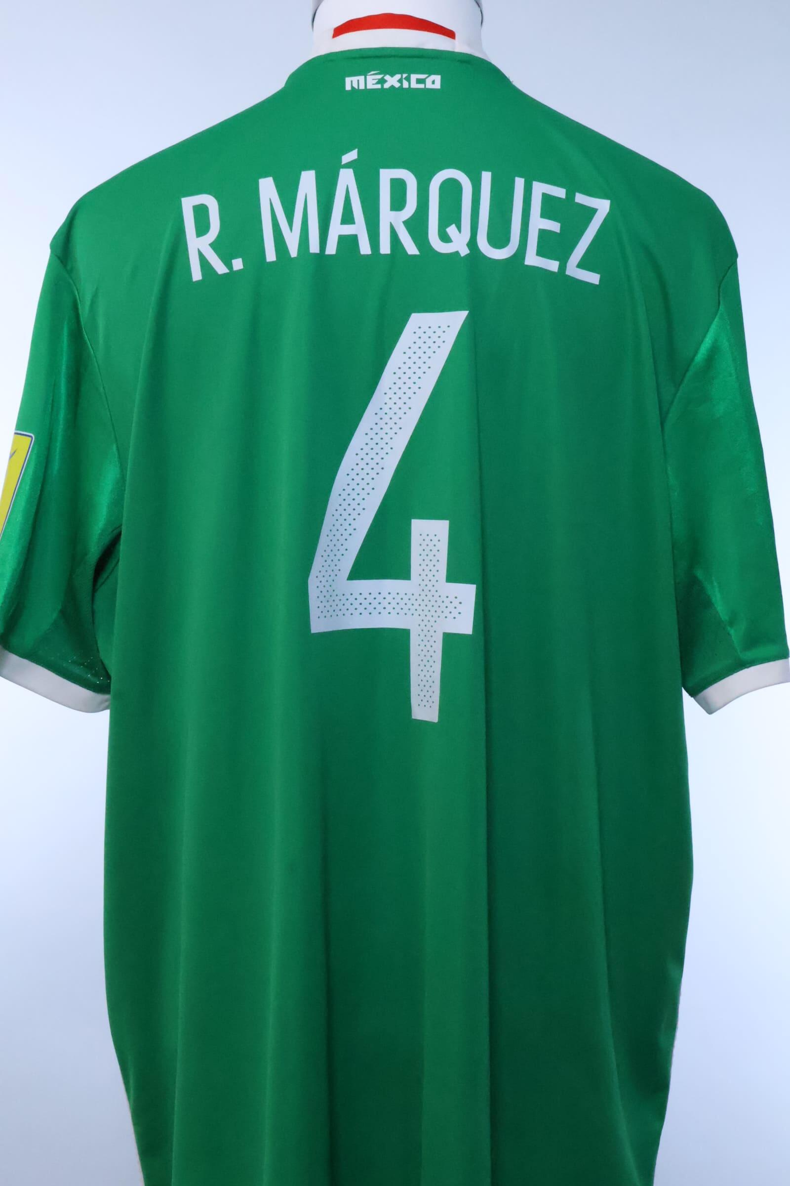 Mexico 2016/17 R. Marquez #4 Home Shirt - XXL- BACK