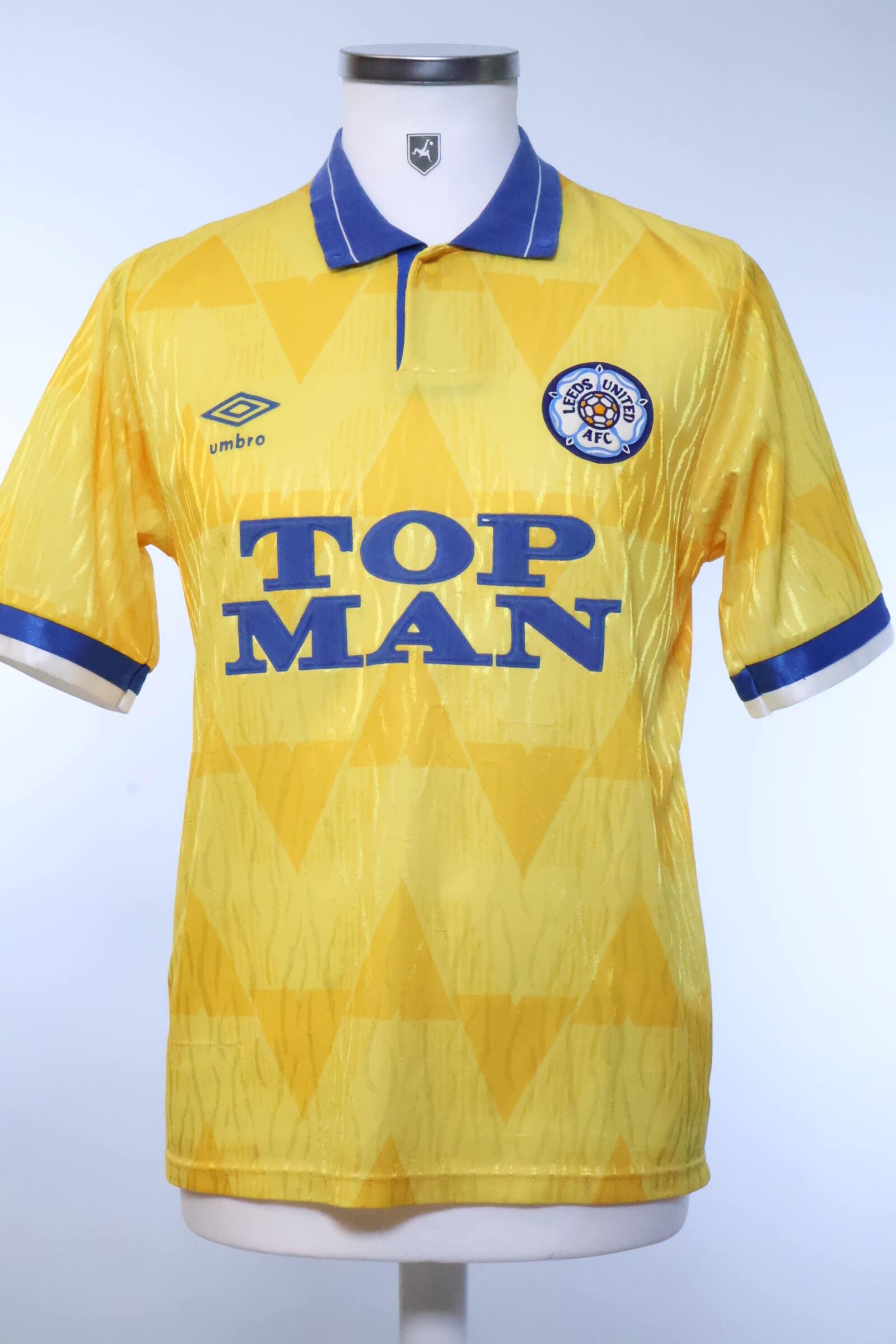 Leeds United 1989/91 Away Shirt M