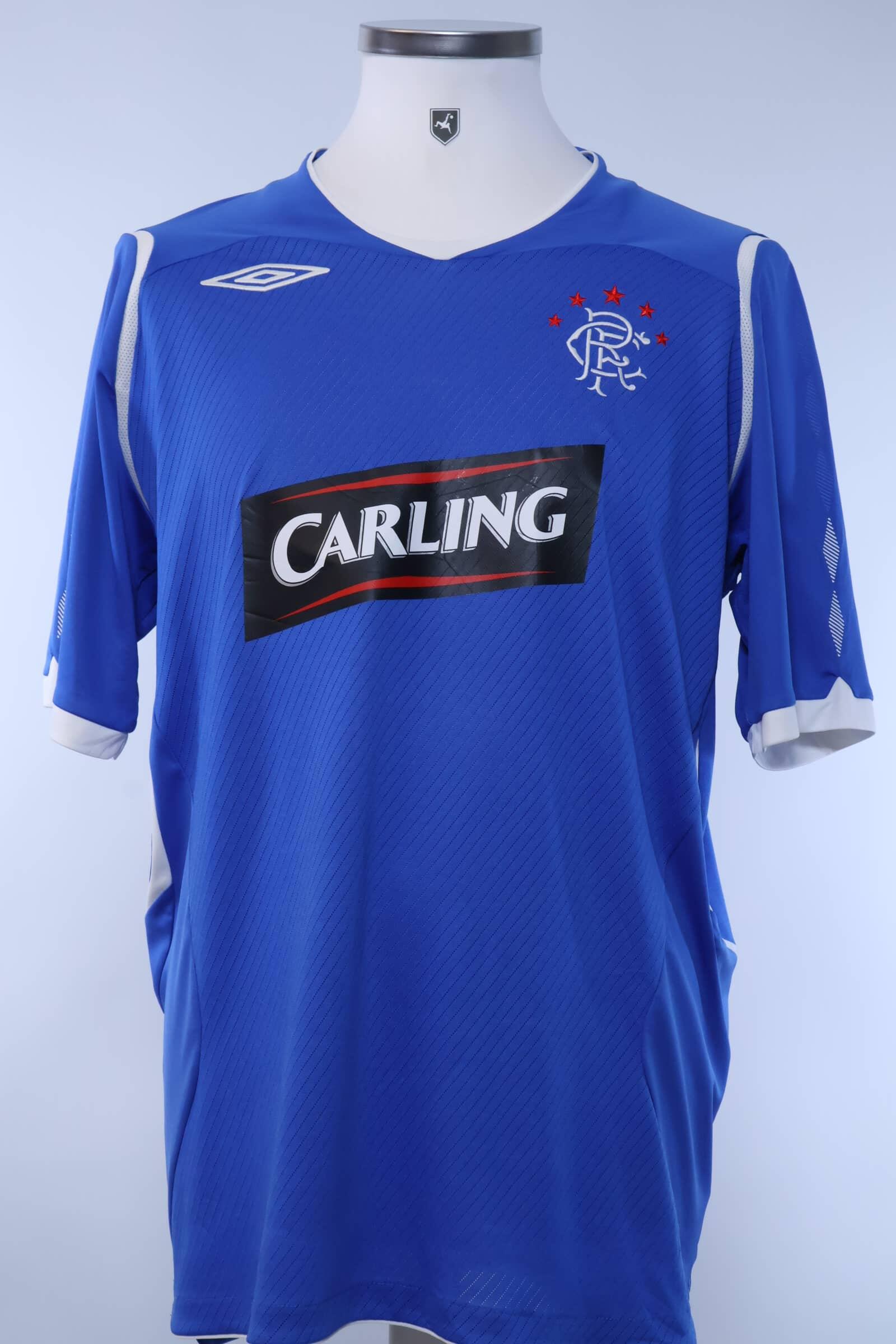 Rangers Fc 2008/09 Home Shirt - L- FRONT