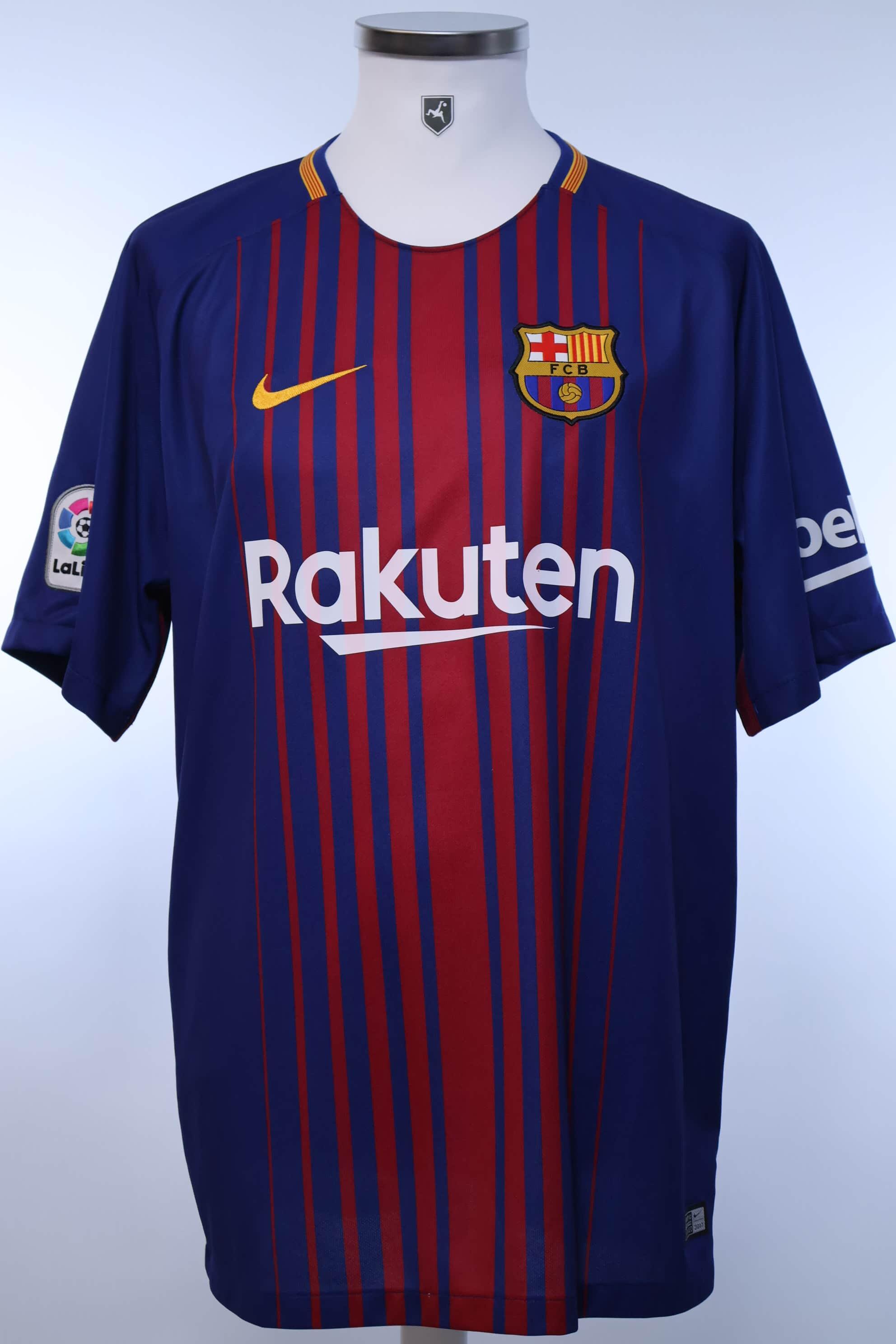 ウェア 2017-18 Barcelona  Shirt (S) NWT 2017-18 Barcelona Home Shirt - 7/10 - (S.Boys)