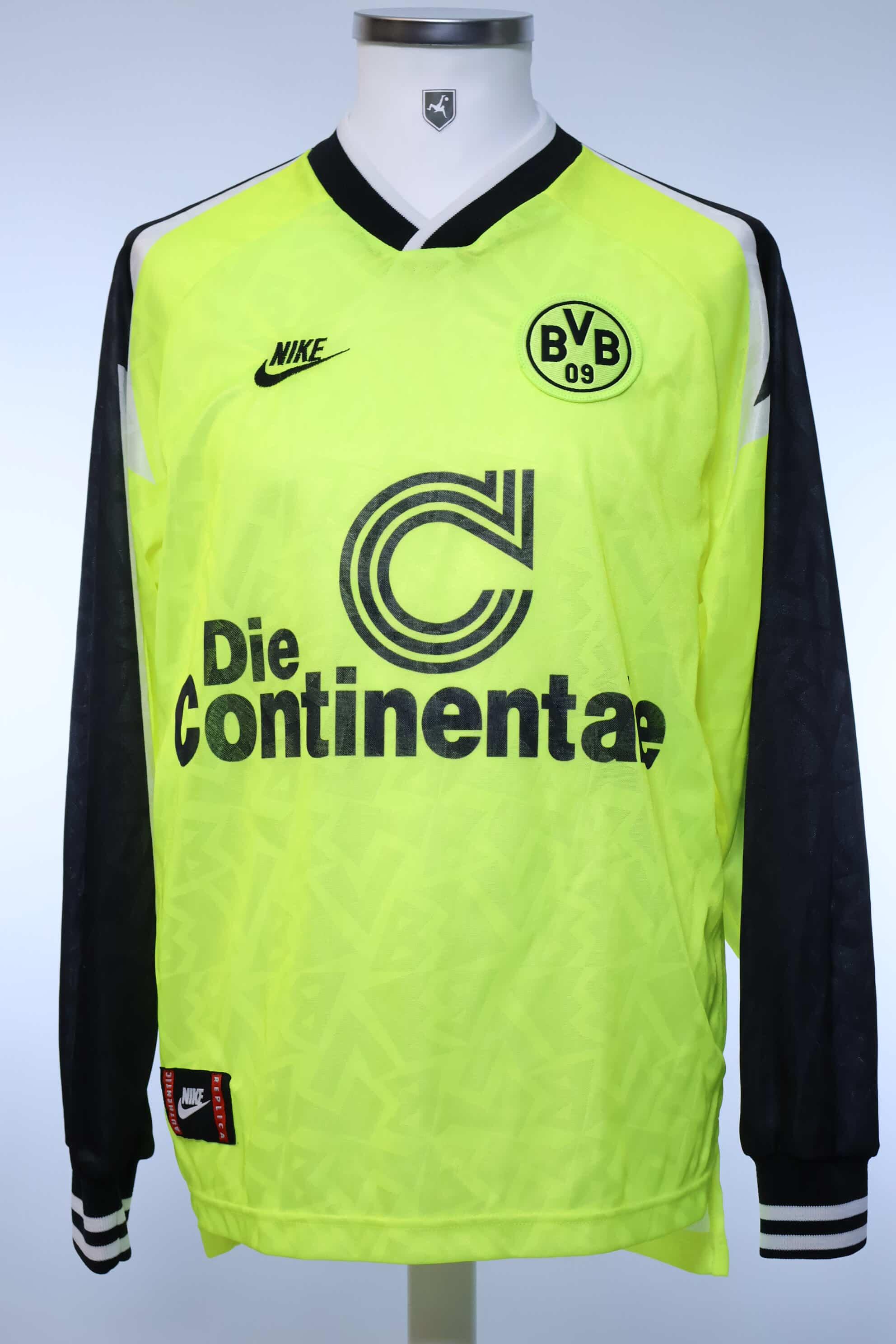 Borussia Dortmund 1995/96 Home Shirt - M