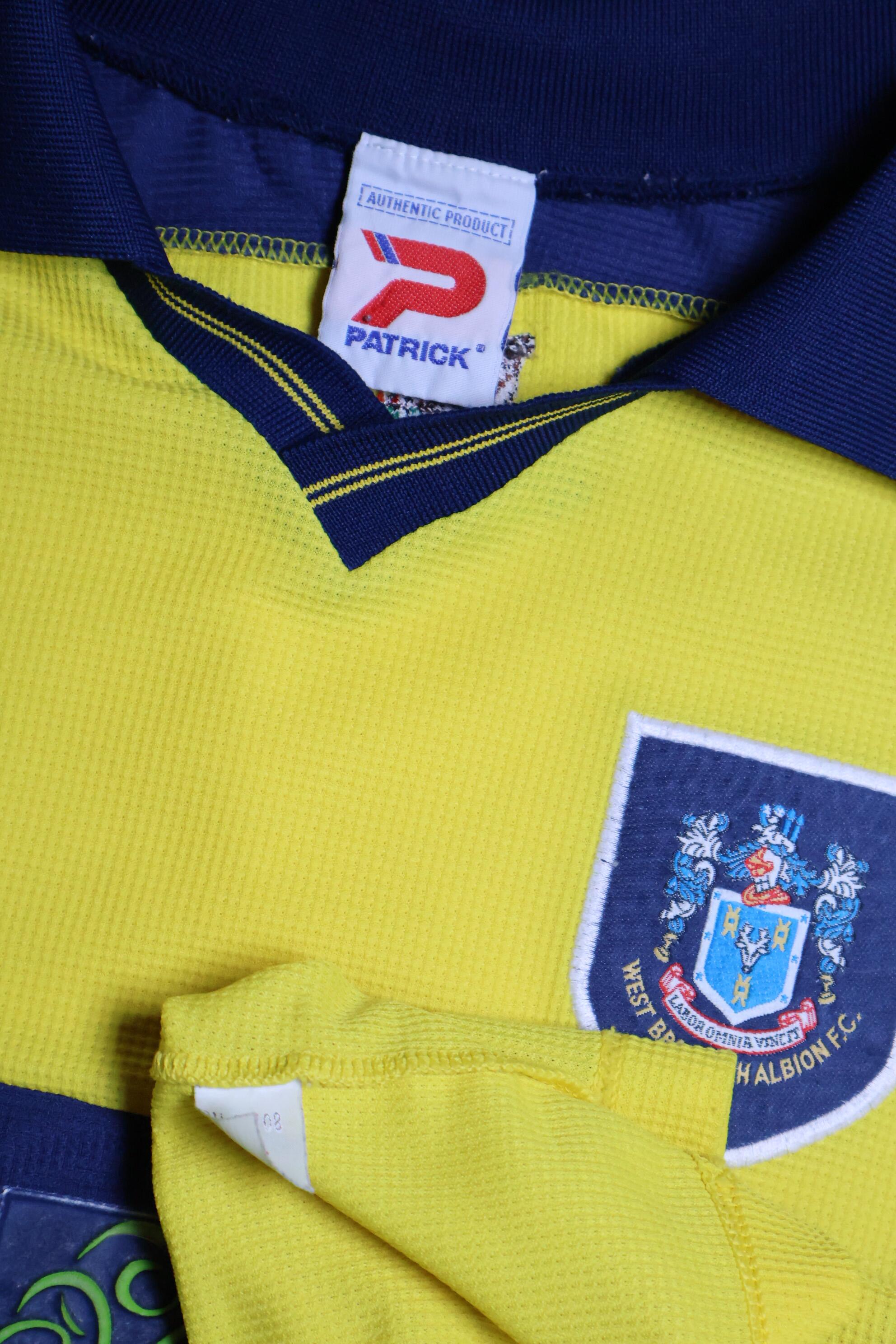 ブライトン アンド ホーヴ・アルビオン1999/2000 アウェイ West Bromwich Albion 1999/01 Away Shirt - XL