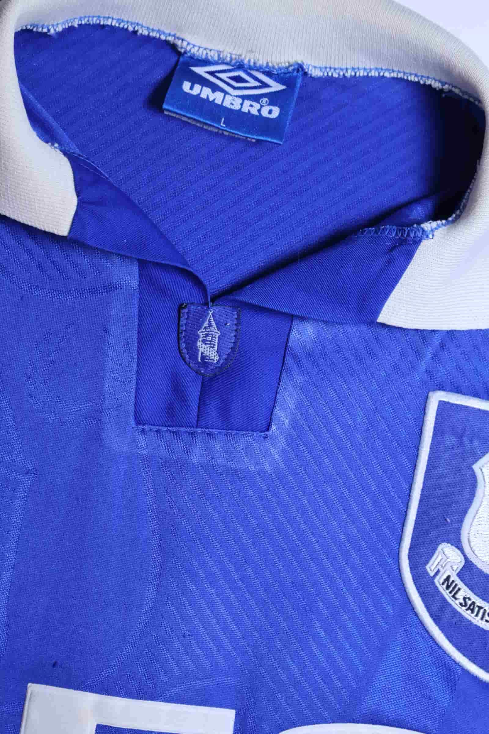 Everton 1993/95 Home Shirt - L- TAGS