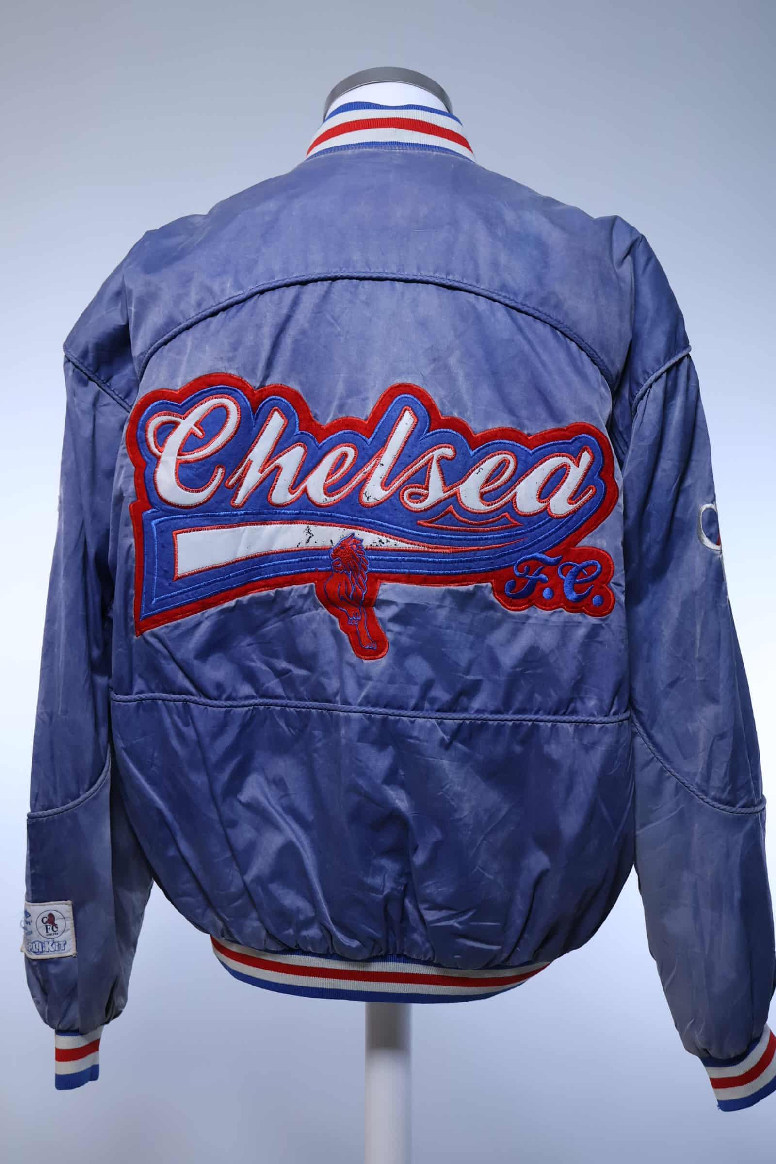 Chelsea 1990/ Bomber Jacket - L- BACK