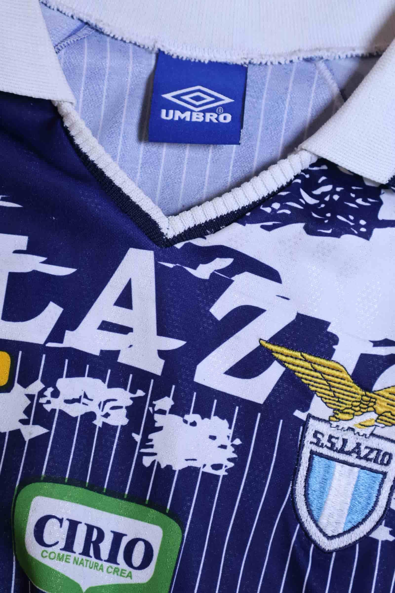 S.S Lazio Nesta #13 1996/98 Away Shirt - XL- TAGS