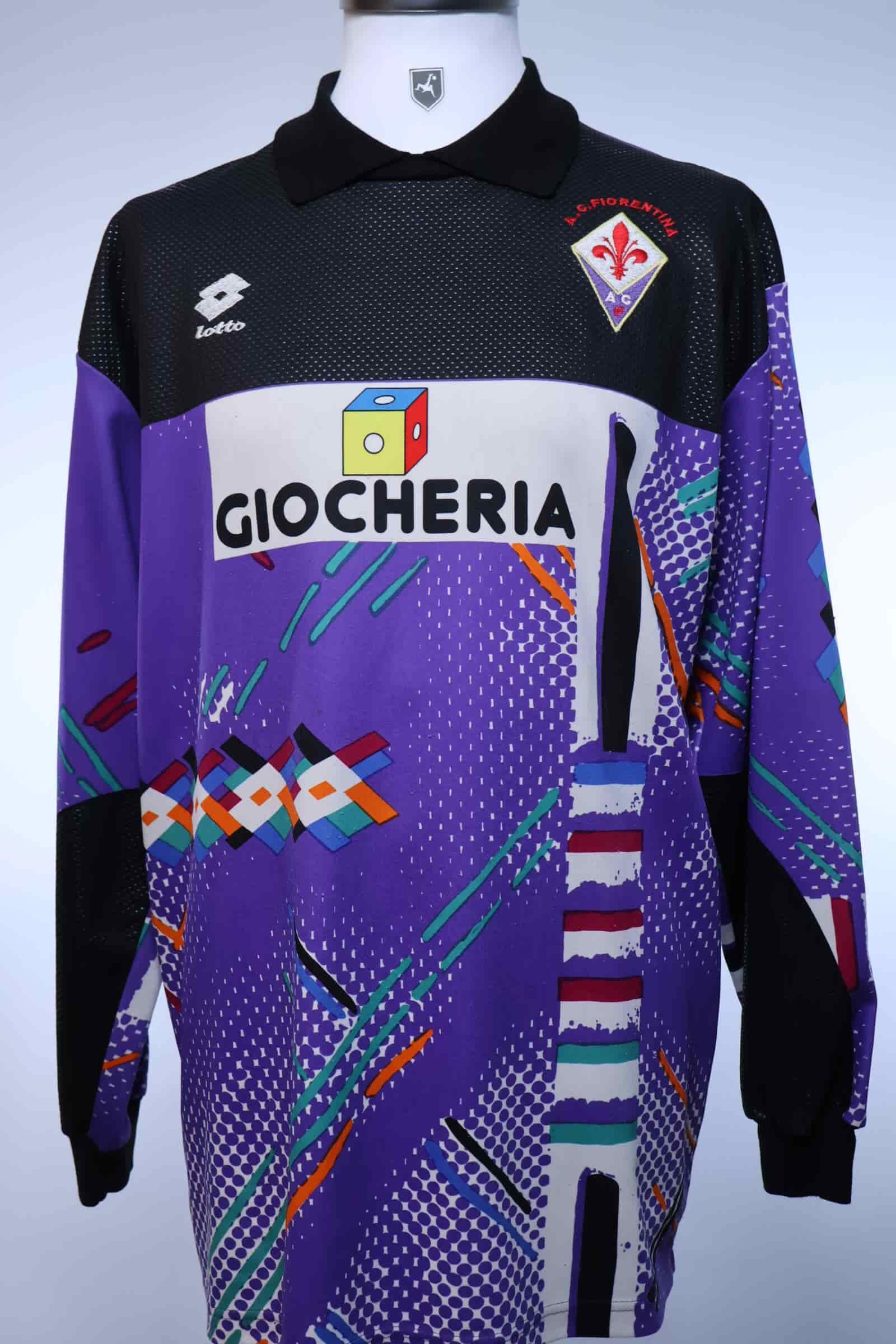 Fiorentina 1992/93 Goalkeeper Shirt - L