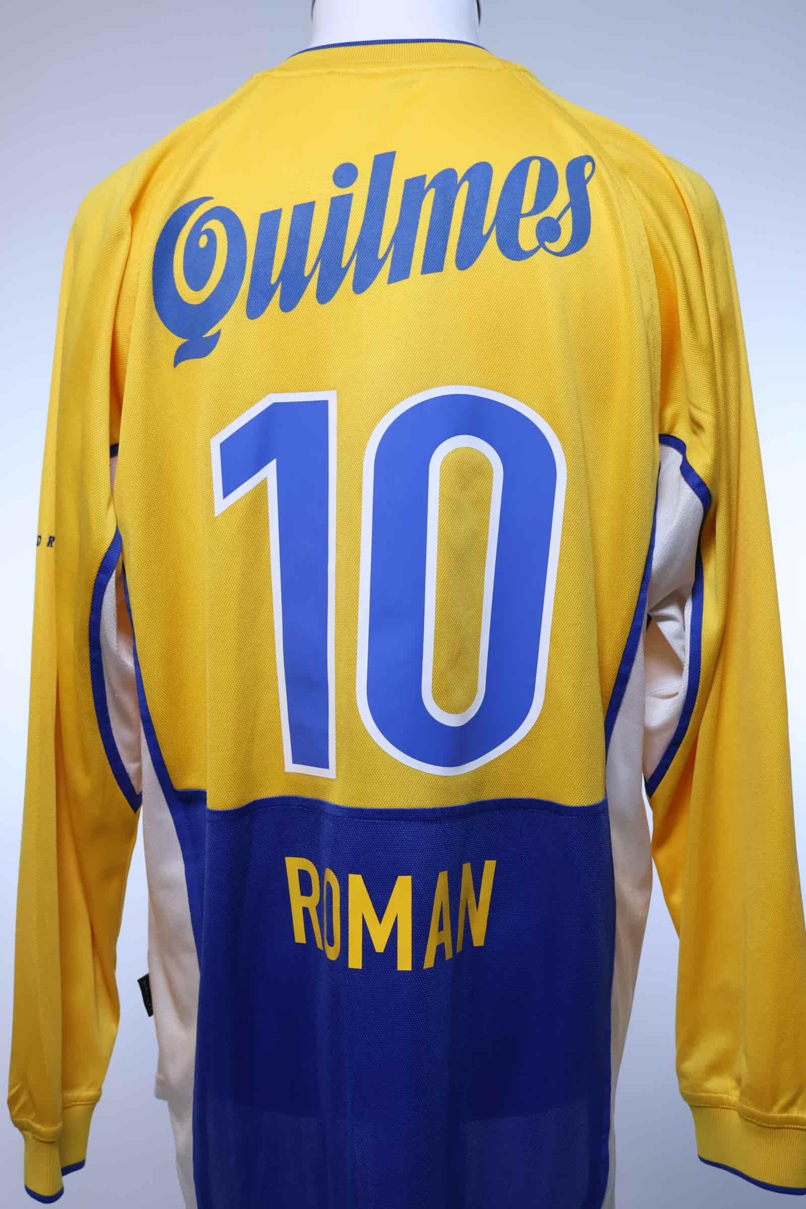 Boca Juniors Roman #10 2001/02 Away Shirt - Long Sleeve - L