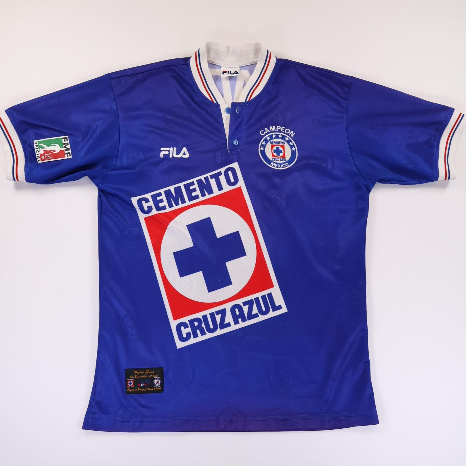 Cruz Azul Hermosillo #27 1997/99 Home Shirt - M
