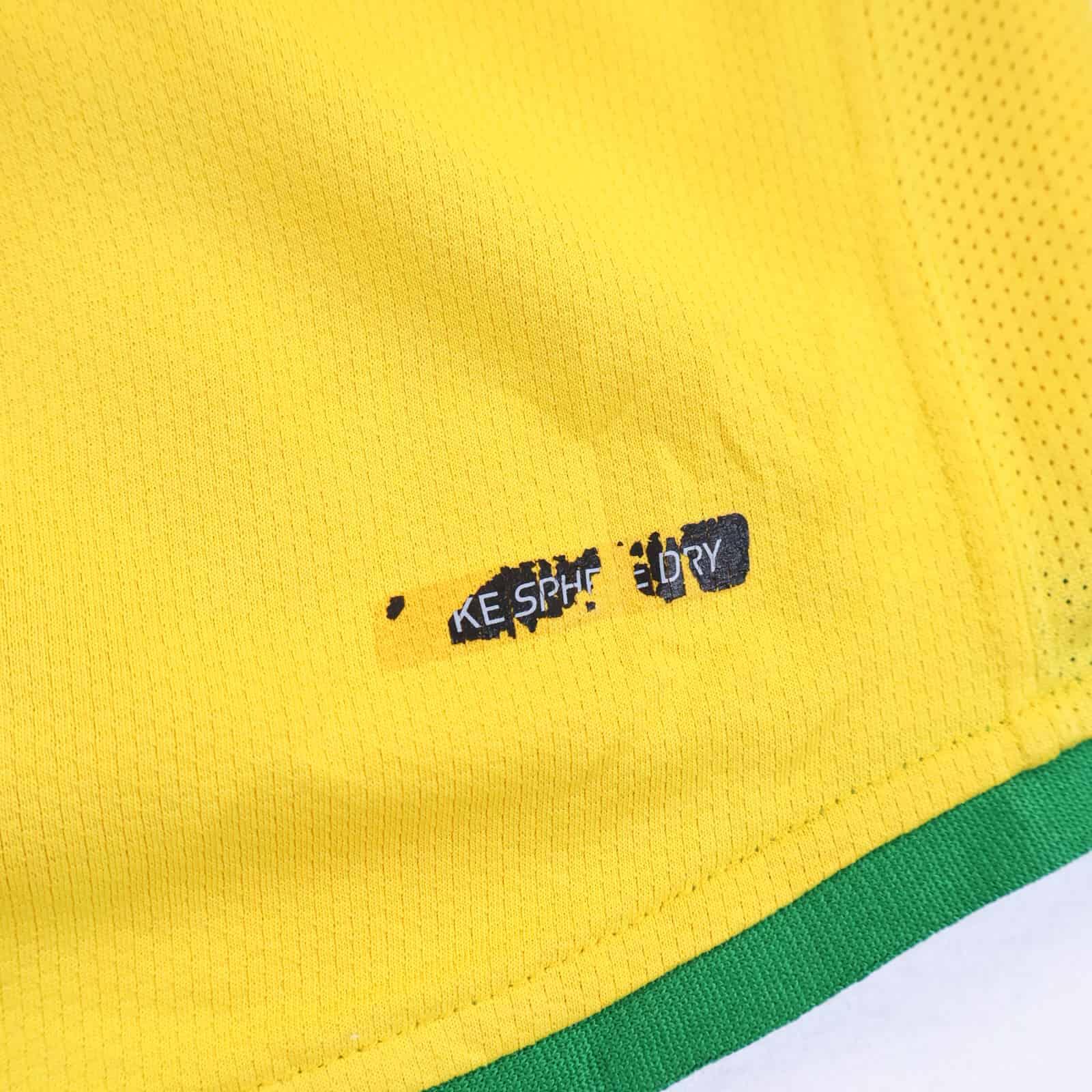 BRA盤79年オリジ！Ronaldo Reseda/Same Brazil Ronaldo #9 2006/07 Home Shirt - M