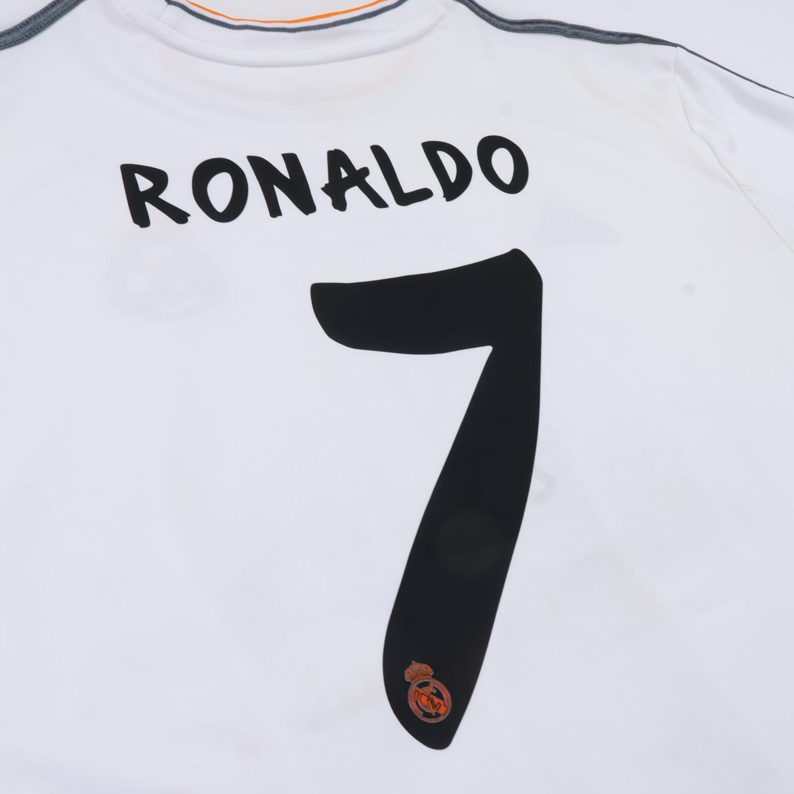 Real Madrid Ronaldo #7 2013/14 Home Shirt - XL