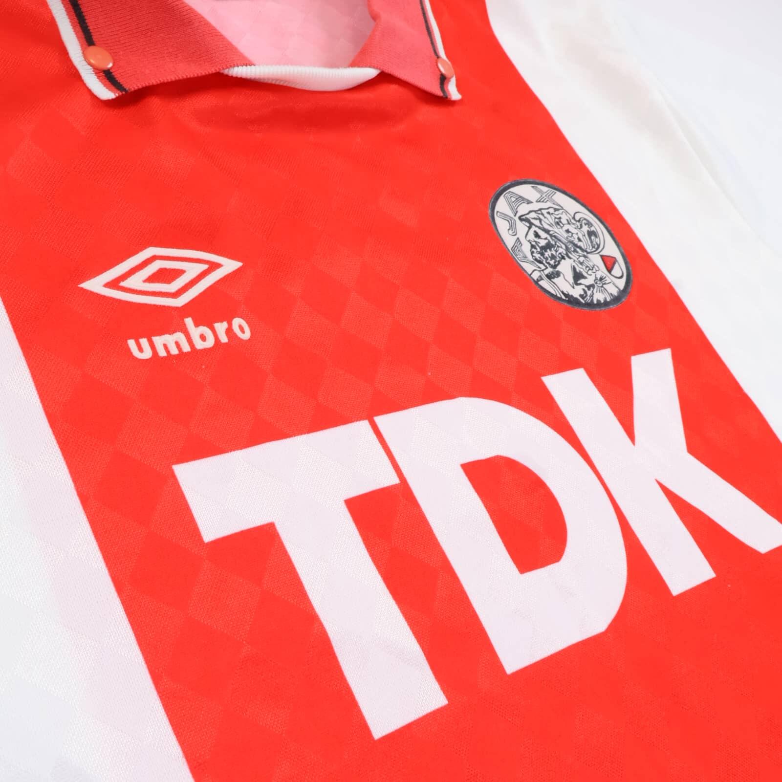 Ajax 1989/91 Home Shirt - L