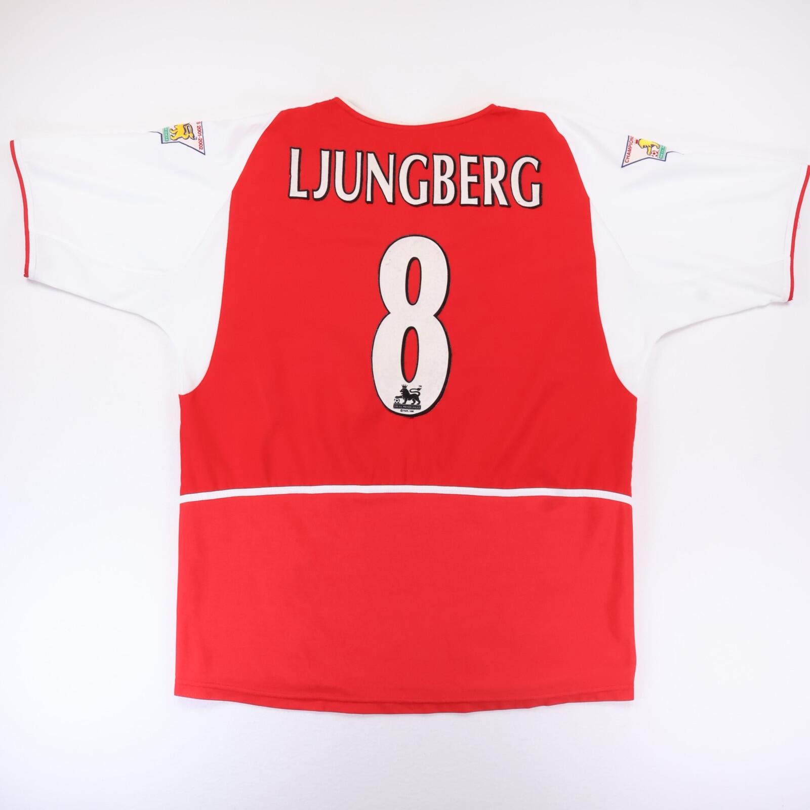 Arsenal Ljungberg #8 2004/05 Home Shirt - 2XL